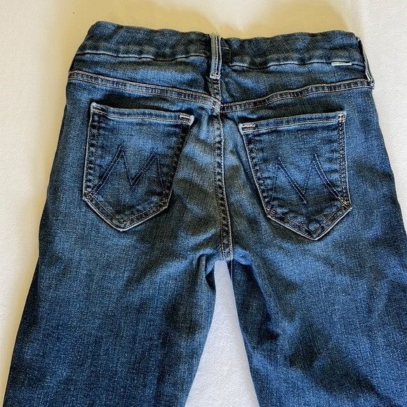 MOTHER Mother Looker Ankle Fray Jeans Size 24" / US 00 / IT 34 - 5 Thumbnail