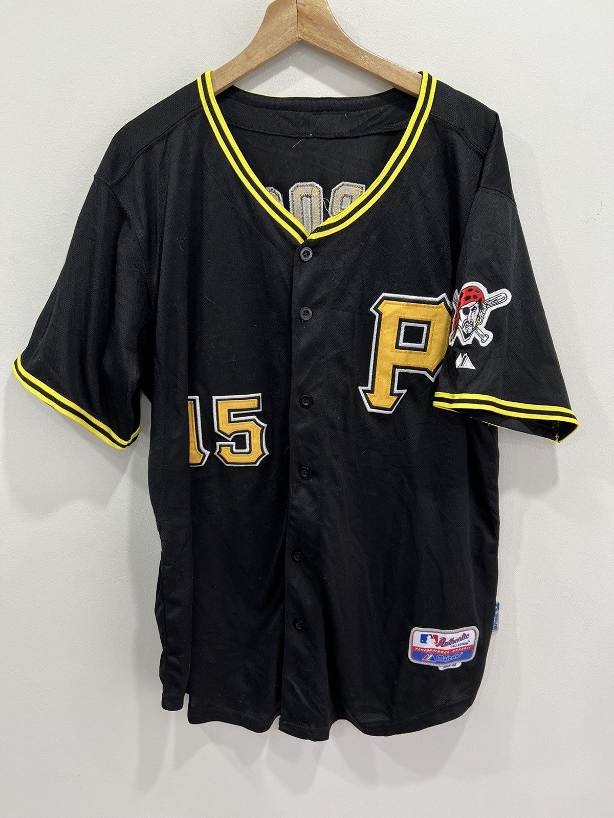 Vintage Pittsburgh Pirates Laroche Baseball Jersey 50 Size US L / EU 52-54 / 3 - 1 Thumbnail