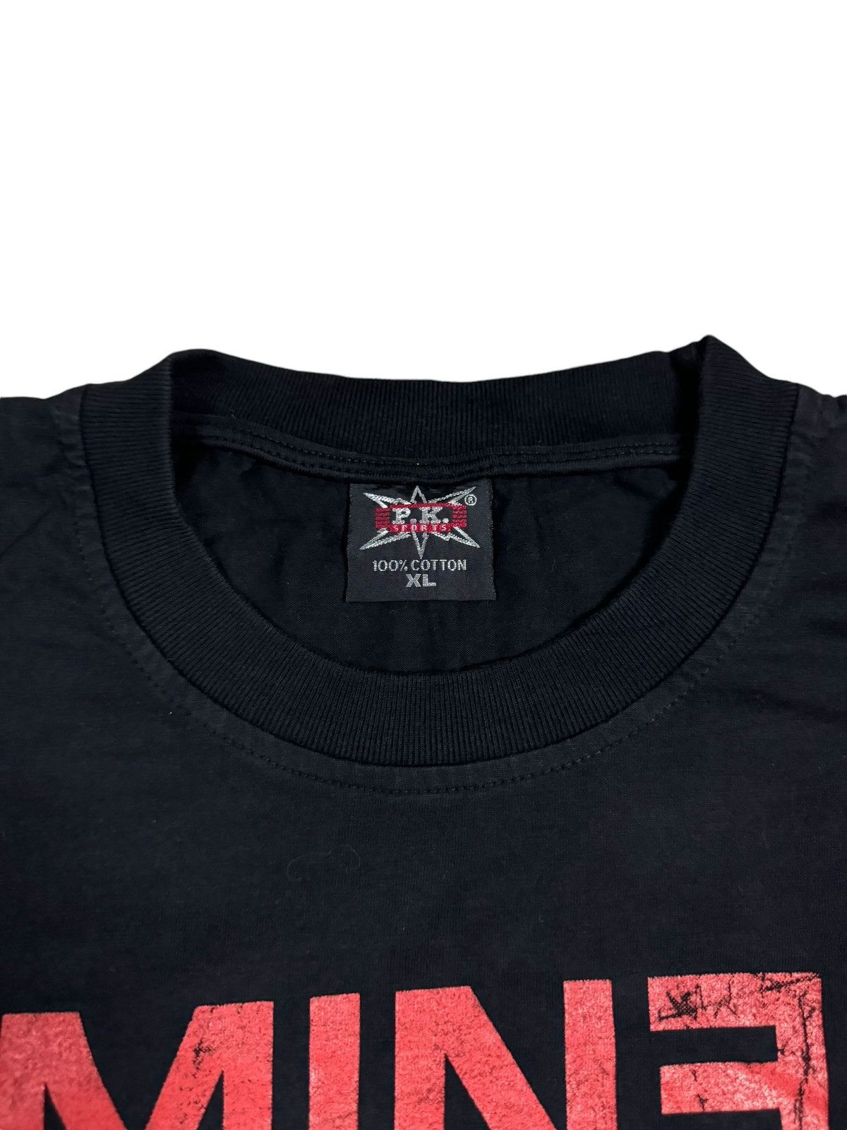 Band Tees × Eminem × Rap Tees EMINEM Rapper Big Logo Promo Shirt Size US XL / EU 56 / 4 - 6 Thumbnail