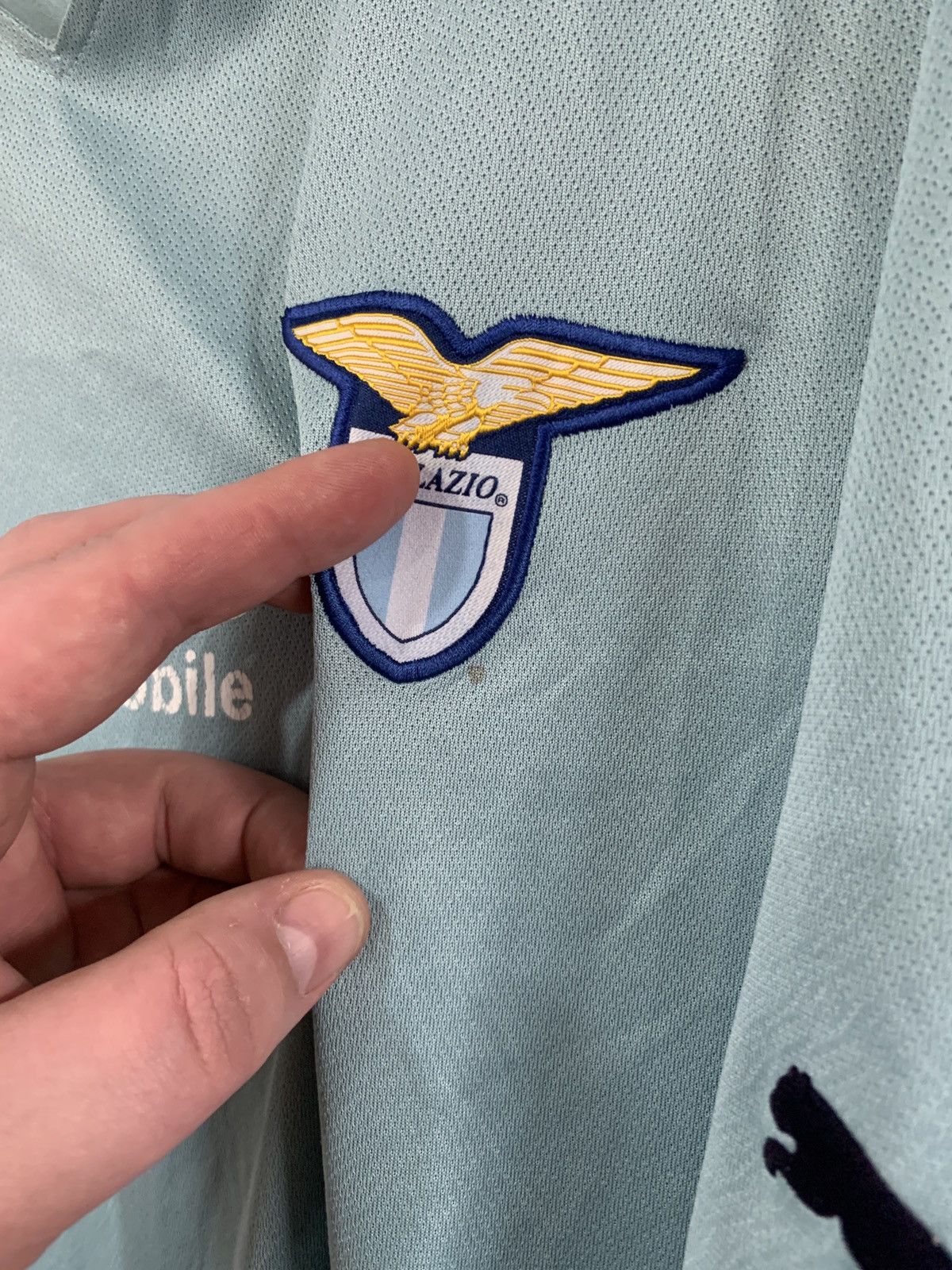 Other Lazio Home Football Shirt Puma Soccer Jersey Vintage Size L Size US L / EU 52-54 / 3 - 8 Thumbnail