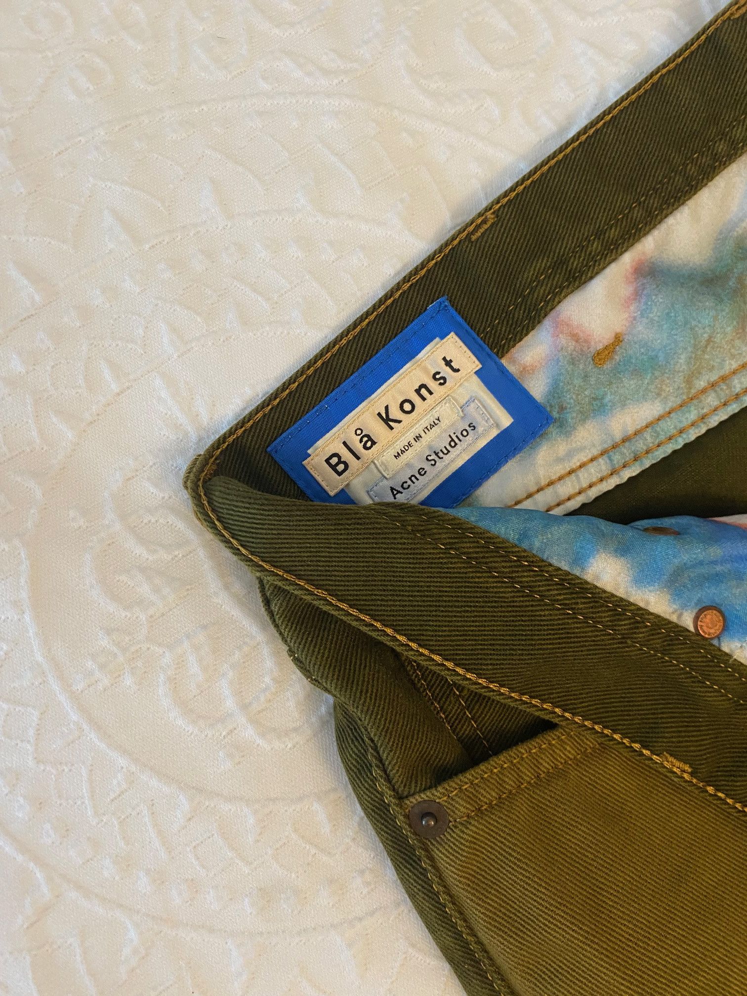 Acne Studios Acne Studios Bi Colour Jeans Size US 33 - 2 Thumbnail