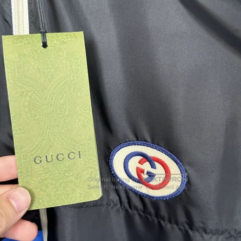 Gucci Gucci Double G standard colour-blocked jacket Size US S / EU 44-46 / 1 - 2 Thumbnail