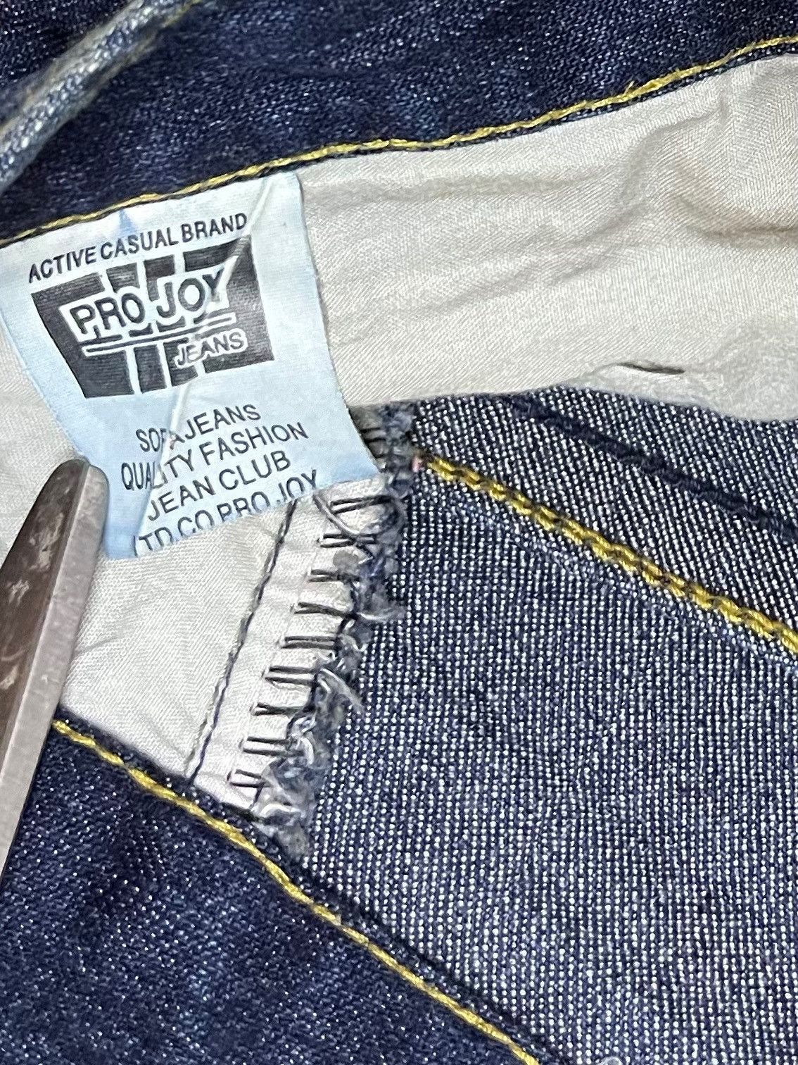 Japanese Brand Vintage Japanese Brand Sick Mud Wash Distressed Flare Jeans Size 29" - 10 Thumbnail