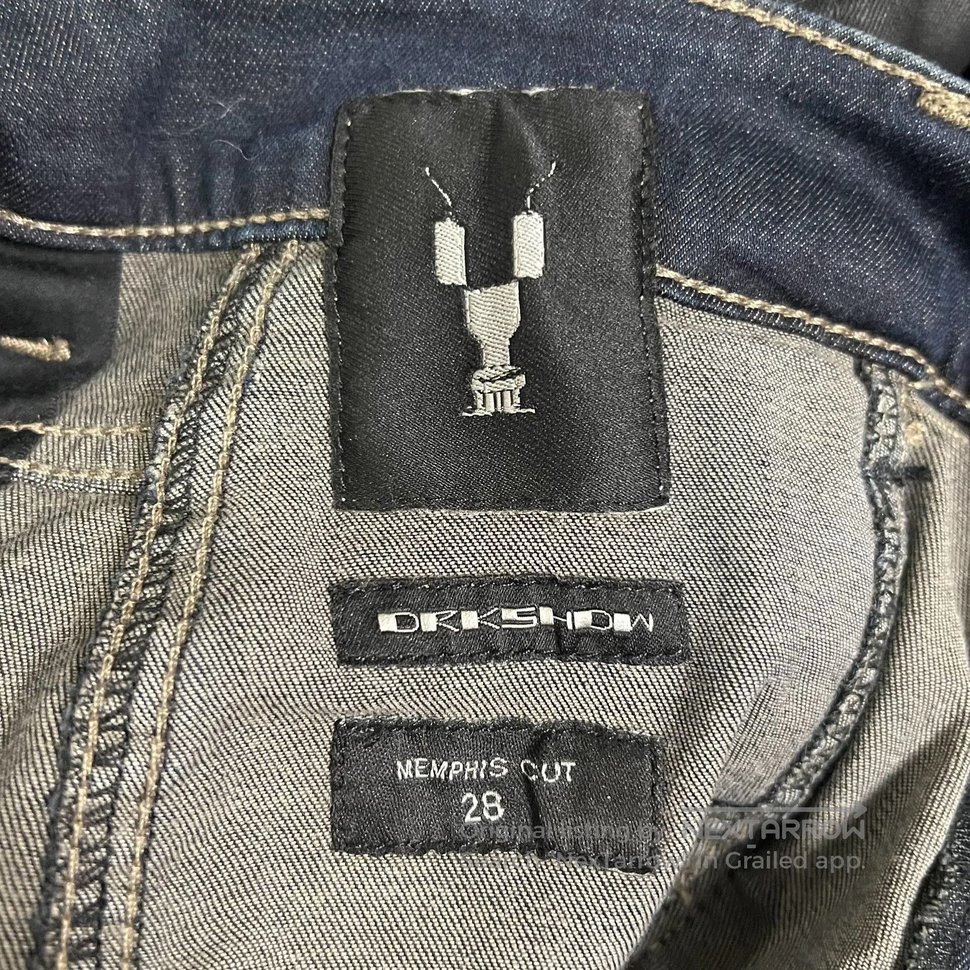 Rick Owens rare rick owens waxed denim pants size 29. Size US 29 - 7 Thumbnail