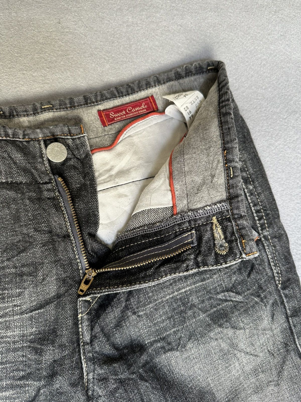 Japanese Brand FLARE Sweet Camel Jeans Size 30" / US 8 / IT 44 - 9 Thumbnail