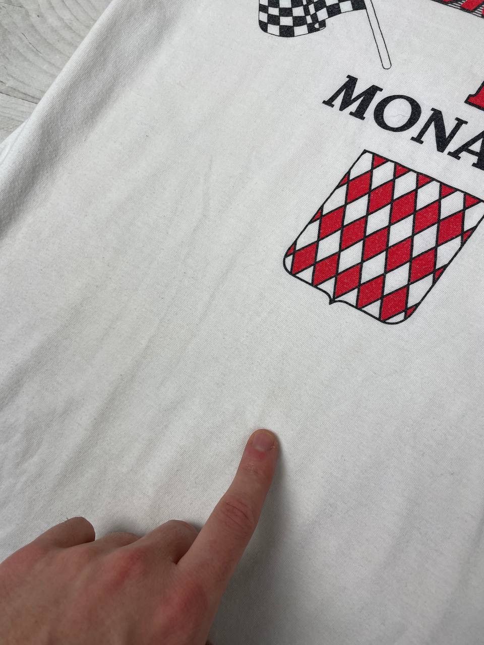 Formula 1 Vintage Monaco Grand Prix Mercedes Benz F1 T-Shirt 90s Size US L / EU 52-54 / 3 - 10 Thumbnail
