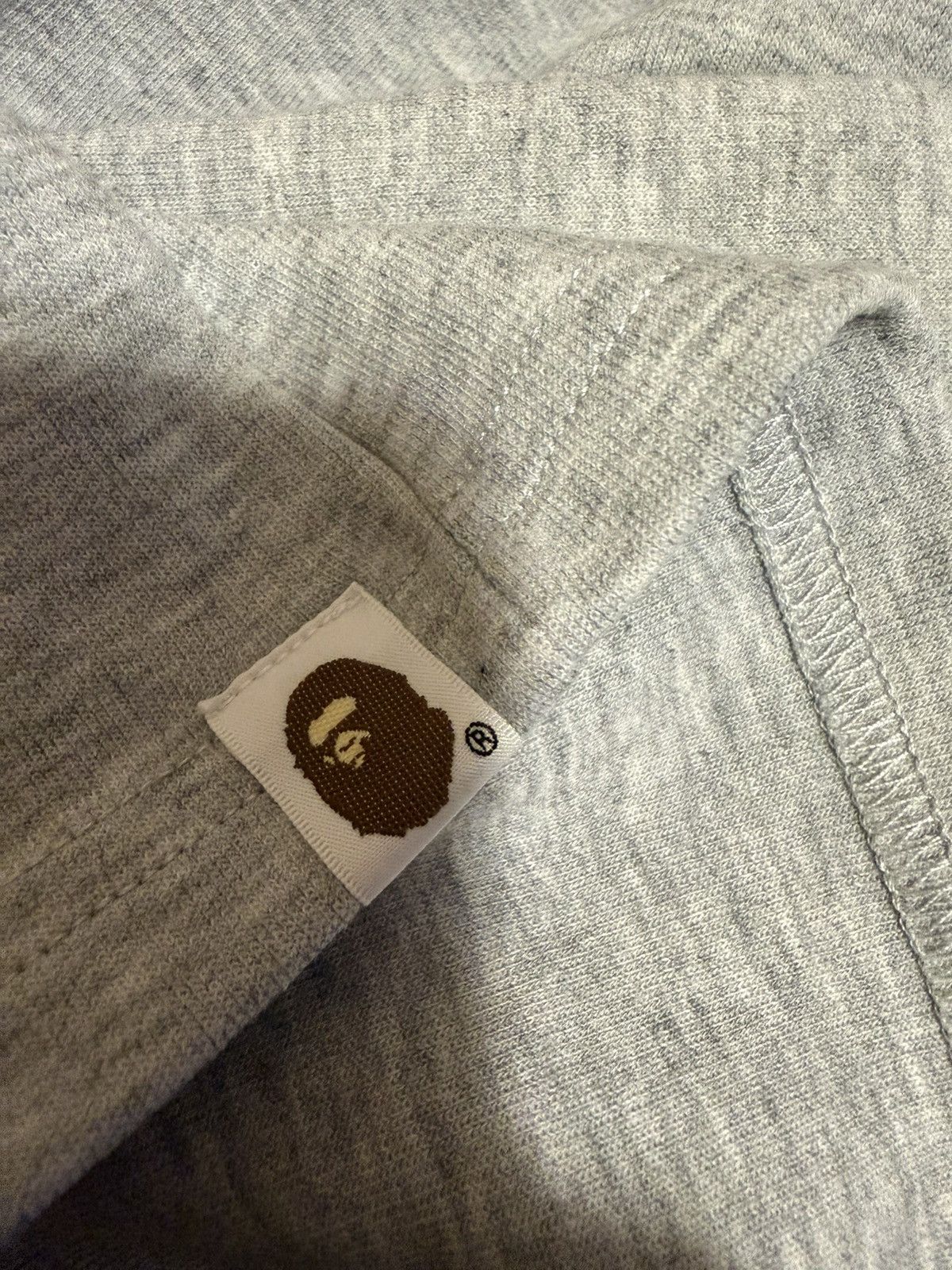 Bape A Bathing Ape Bape Head Grey Sweat Shorts Summer Size XL Size US 36 / EU 52 - 4 Thumbnail