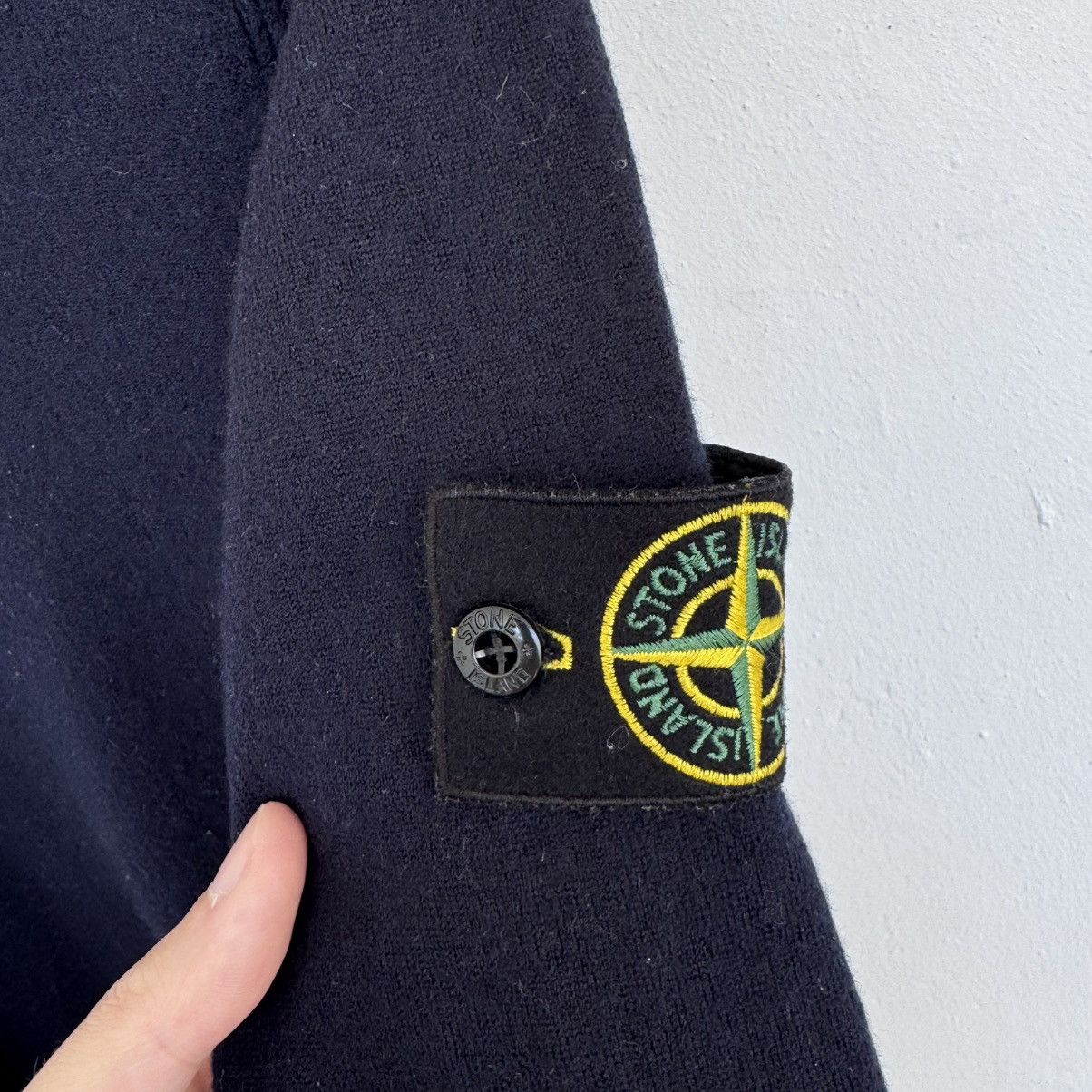 Stone Island Stone Island Wool Sweater Size US L / EU 52-54 / 3 - 6 Thumbnail