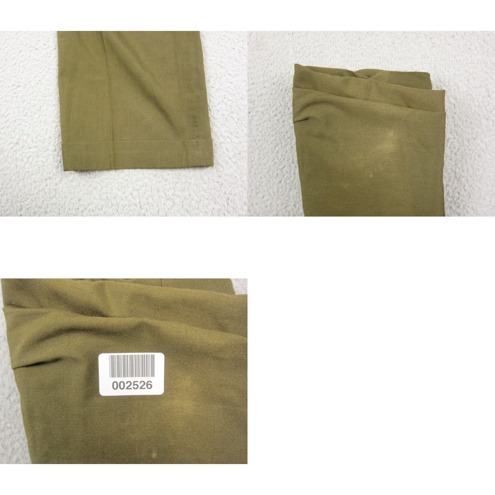 JCPenney Vintage Big Mac JCPenney Pants Adult W 36 L 28 Olive Green Work Straight 50s 60s Size US 36 / EU 52 - 11 Thumbnail