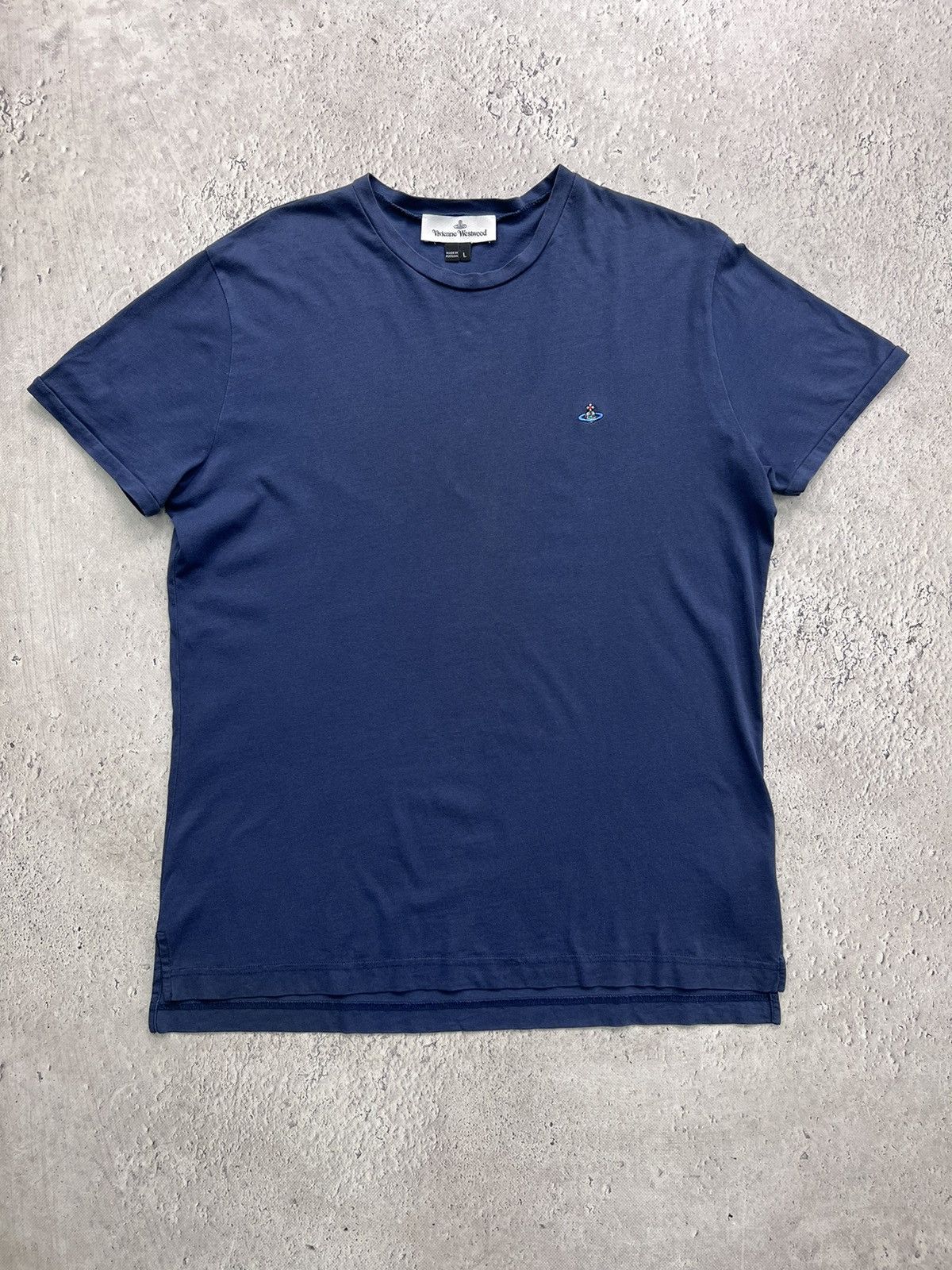 Vintage × Vivienne Westwood Vivienne Westwood Polo T Shirt Vintage Small Orb Logo Luxury Size US L / EU 52-54 / 3 - 1 Thumbnail