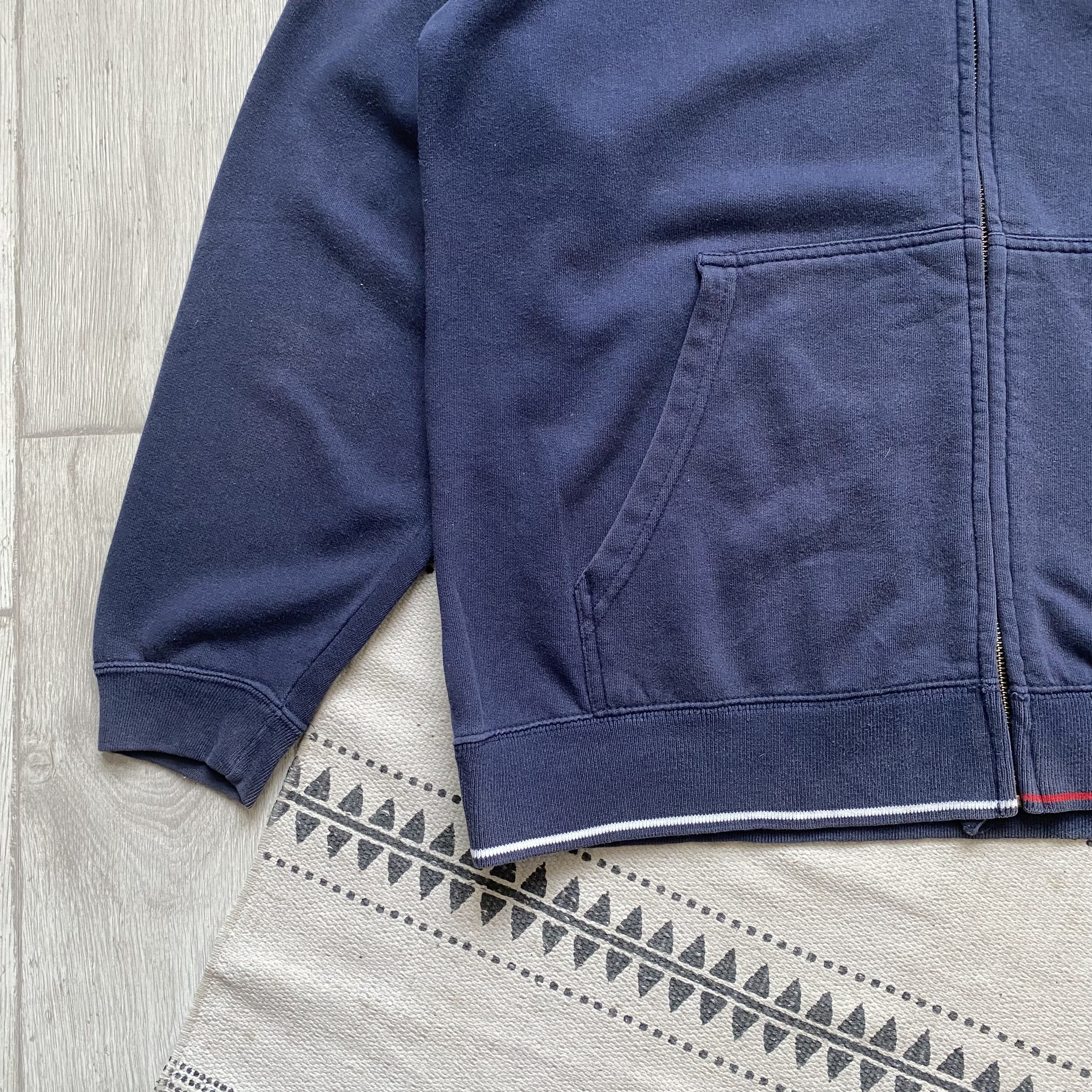 Tommy Hilfiger Vintage Faded Tommy Hilfiger zip hoodie Size US XL / EU 56 / 4 - 5 Thumbnail