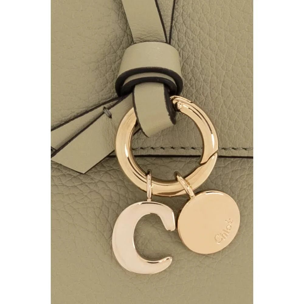 Chloe o1loc1c1024 Alphabet Card Holder On strap in Green Size ONE SIZE - 3 Thumbnail