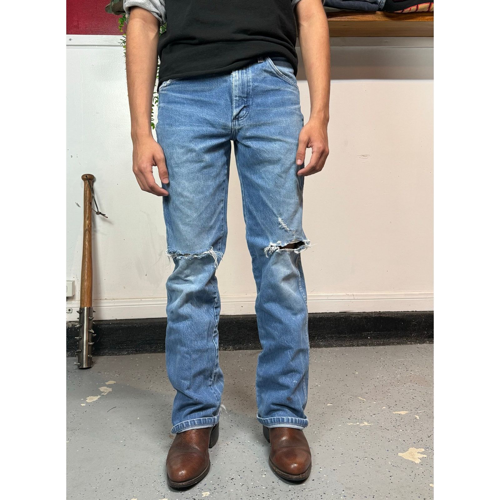 Wrangler vintage wrangler jeans Size US 30 / EU 46 - 1 Thumbnail