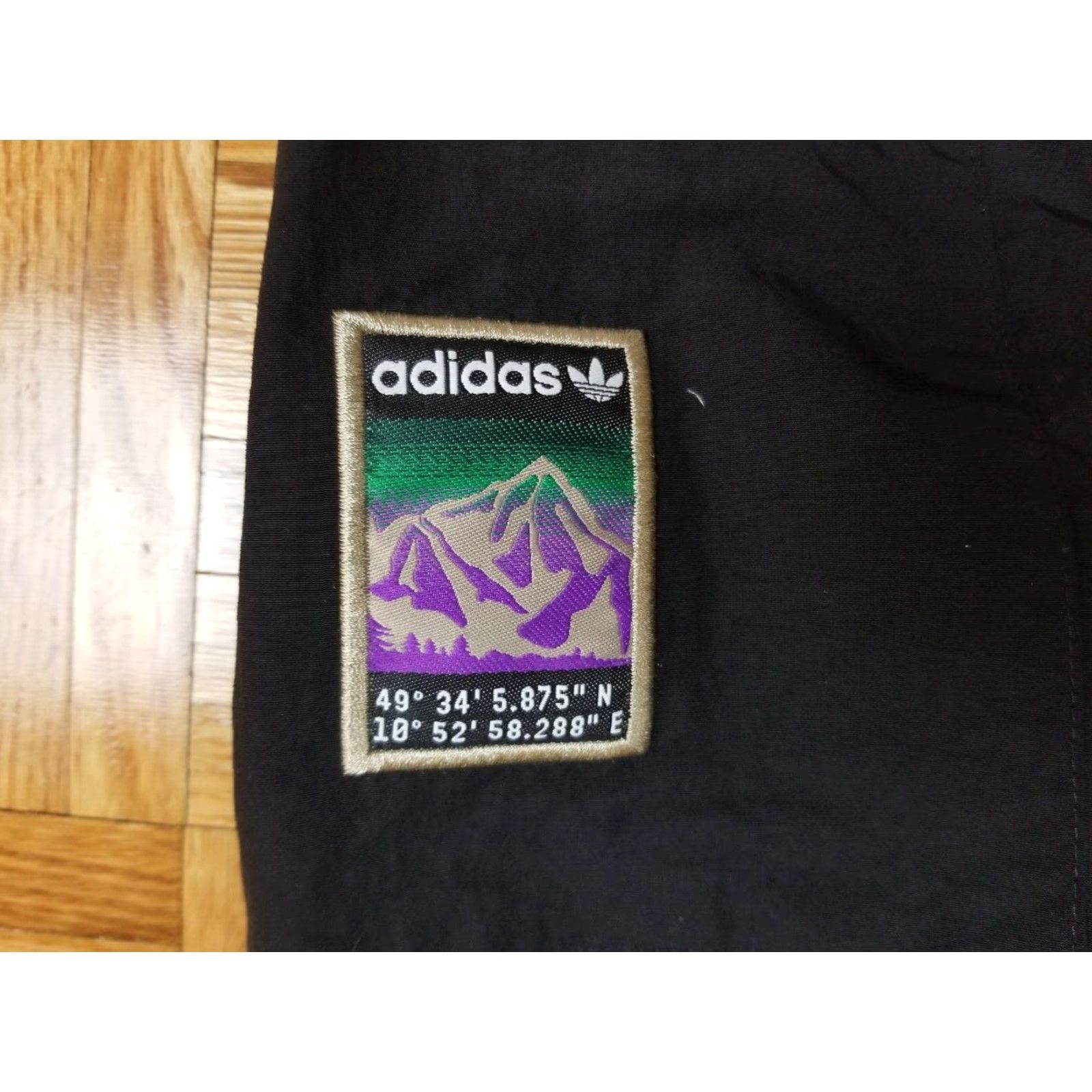 Adidas VINTAGE adidas BLACK TRACK PANTS MEN’S SMALL JOGGERS Hip Hop Size US 29 - 5 Thumbnail