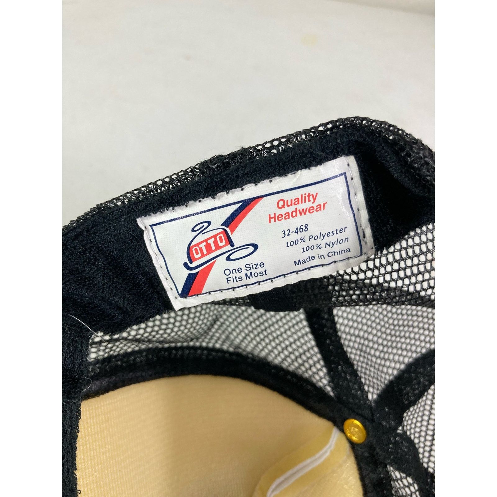 Otto Otto USBlanks Hat Cap OSFM Made in USA Vintage 90s Unisex Size ONE SIZE - 7 Thumbnail