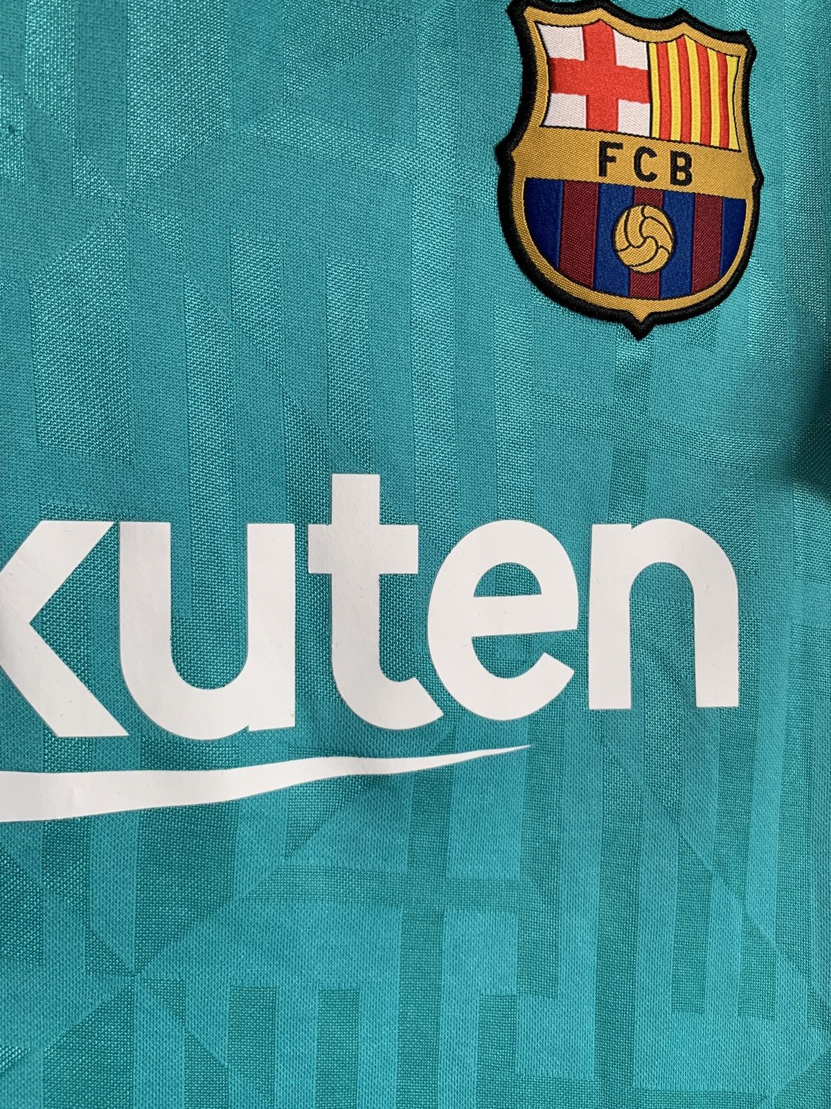 Nike Barcelona 2019 Third Football Shirt Nike Soccer Jersey Sz S Size US S / EU 44-46 / 1 - 9 Thumbnail