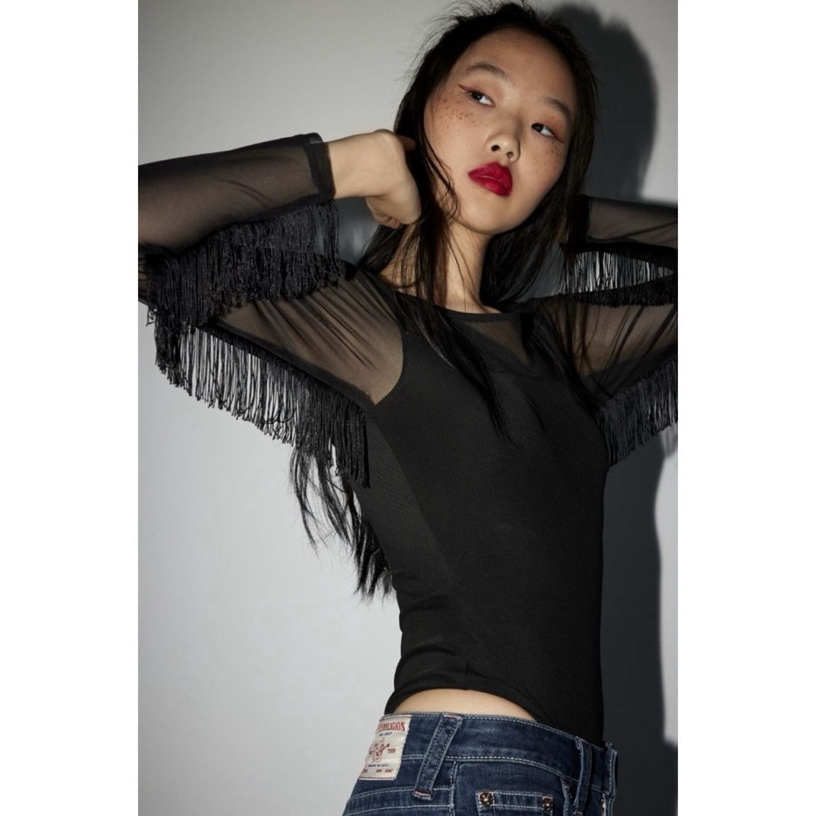 Urban Outfitters Urban Outfitters Out From Under Western Fringe Bodysuit XS Size XS / US 0-2 / IT 36-38 - 14 Thumbnail
