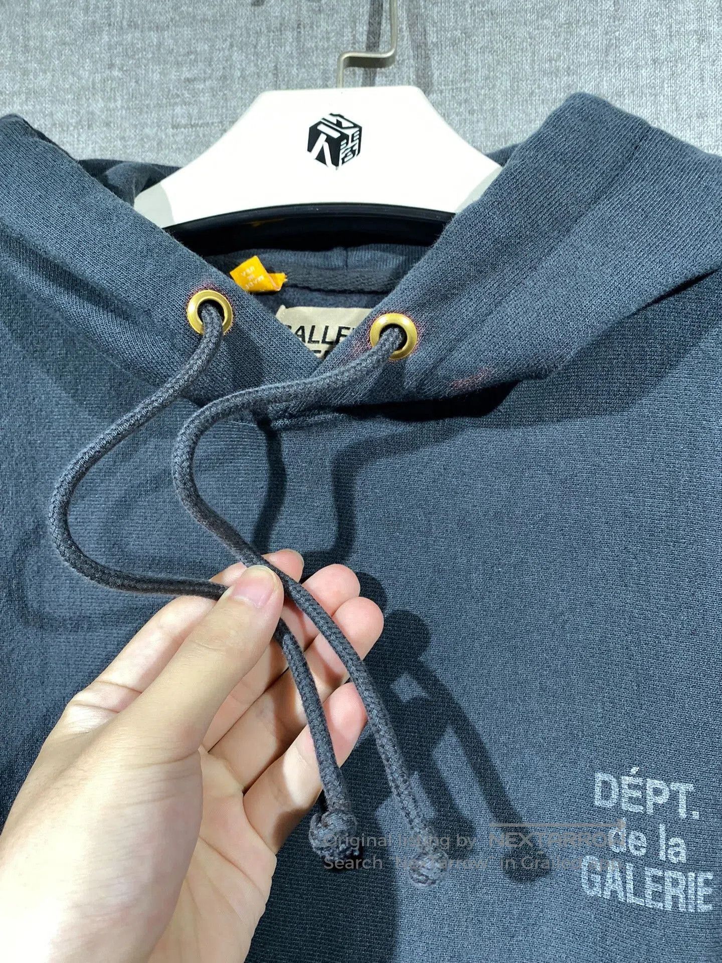 Gallery Dept. gallery dept hoodie in charcoal gray color. Size US S / EU 44-46 / 1 - 4 Thumbnail