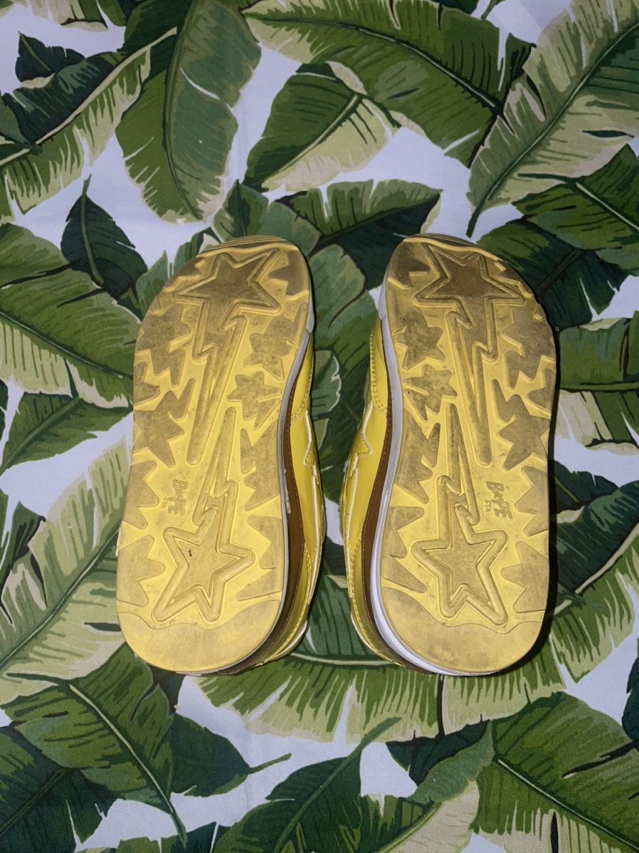 Bape Bape x SpongeBob Roadsta Size US 5.5 / EU 38 - 5 Thumbnail