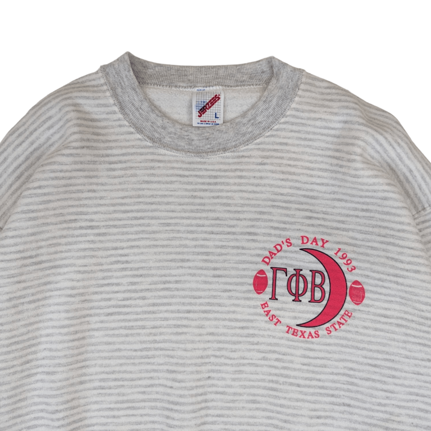 Jerzees Vintage 90's 1993 DAD DAY Father's Day Jumper Sweatshirt Size US M / EU 48-50 / 2 - 4 Thumbnail
