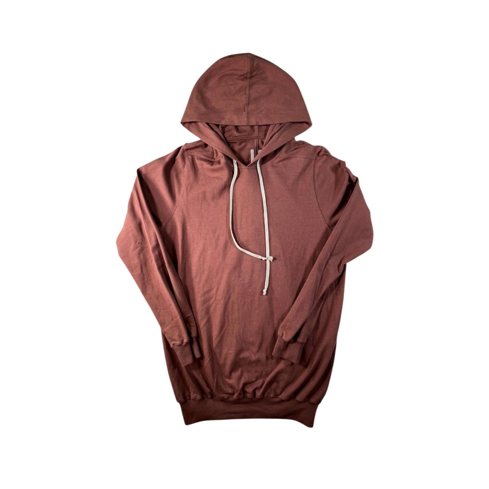 Rick Owens Rick Owens "Oversized Drawstring" Brown Hoodie Size US M / EU 48-50 / 2 - 1 Thumbnail