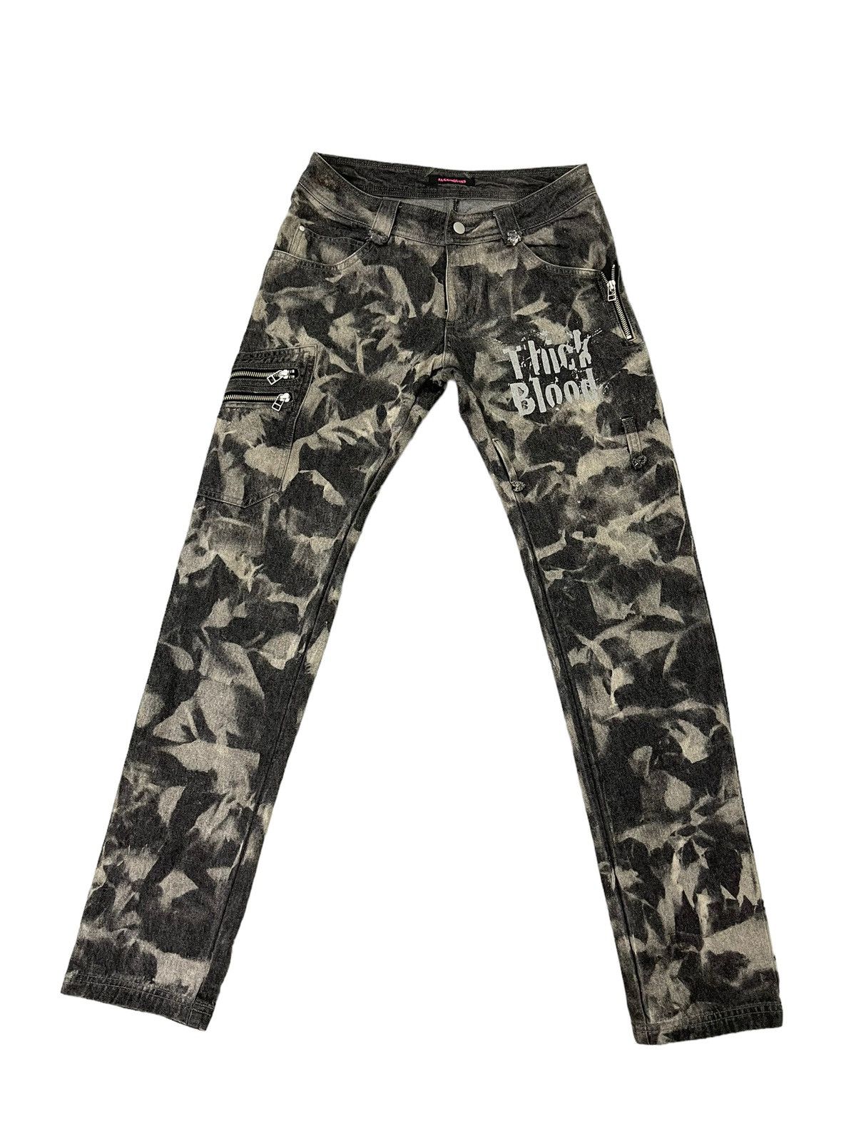 Japanese Brand Slim Jeans Algonquins Japan Acid Wash 7🟦9 Size US 30 / EU 46 - 10 Thumbnail