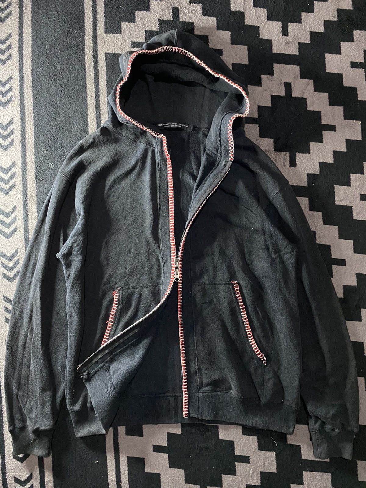 If Six Was Nine × Japanese Brand × Le Grande Bleu (L.G.B.) Vintage Virgin Voyage Collection zip hoodie kapital style Size US L / EU 52-54 / 3 - 2 Thumbnail
