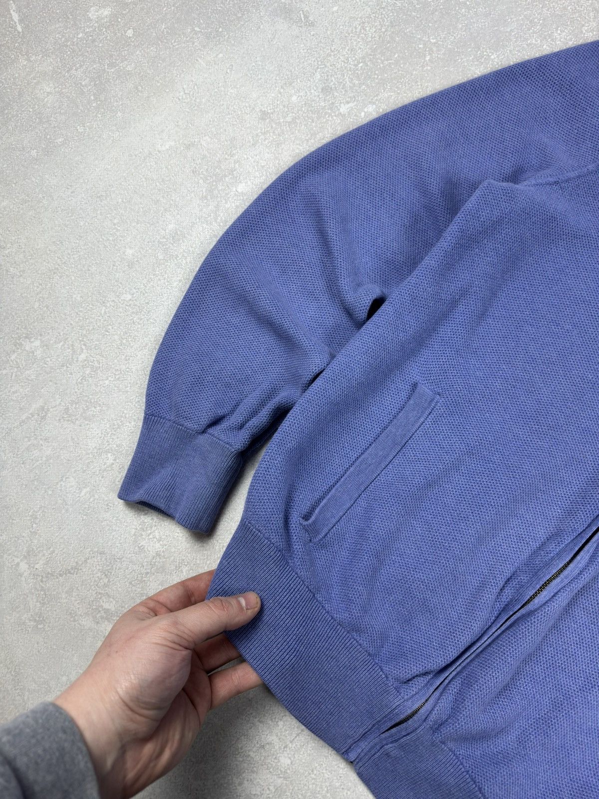 Polo Ralph Lauren Polo Ralph Lauren Mesh Knit Cotton Full-Zip Cotton Sweatshir Size US M / EU 48-50 / 2 - 5 Thumbnail