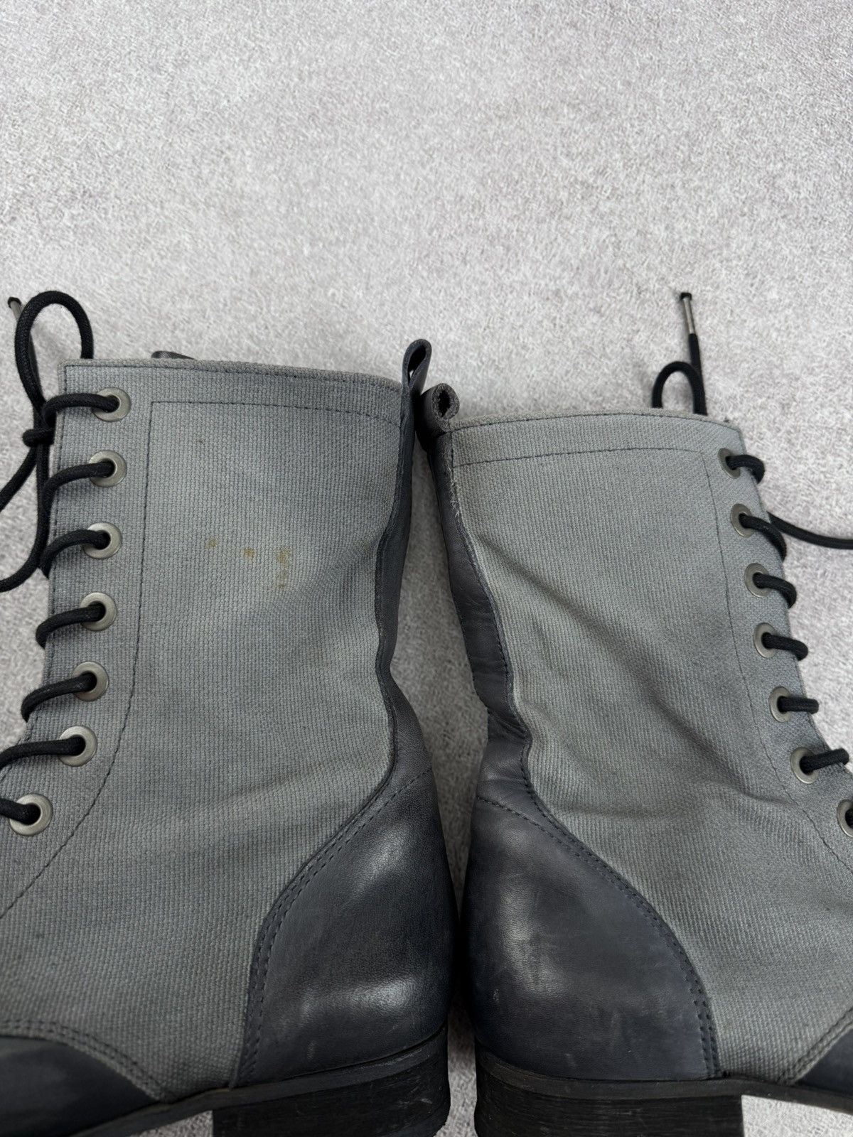 Diesel Diesel Distressed Leather Combat Boots Size 38 Size US 8 / IT 38 - 9 Thumbnail