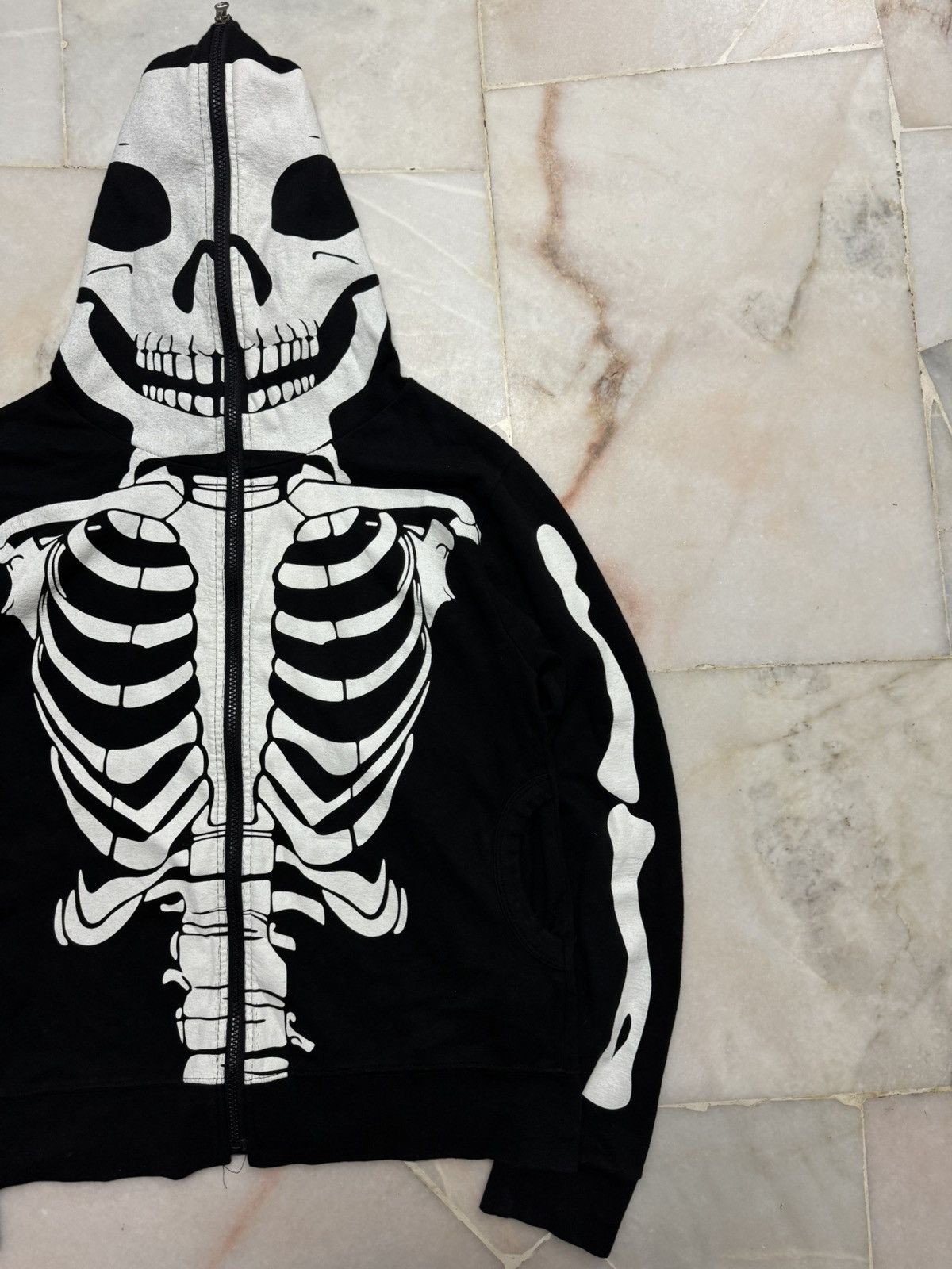 Roen 💥KAPITAL INSPIRED SKELETON BONES FULLY ZIPPER BY JAPANESE Size US S / EU 44-46 / 1 - 6 Thumbnail