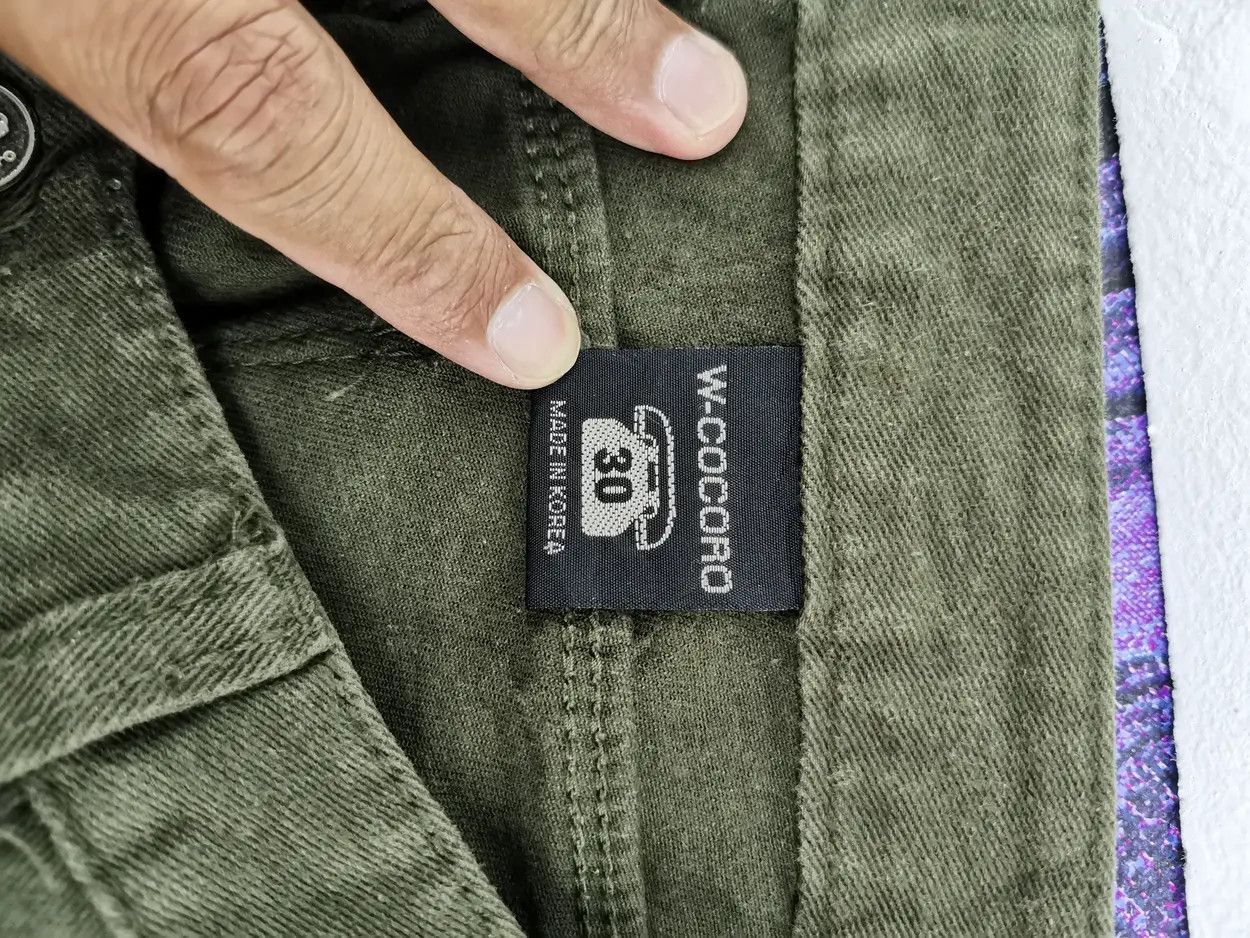 Designer W-cocoro Tactical Cargo Multipocket Pants Size US 31 - 5 Thumbnail