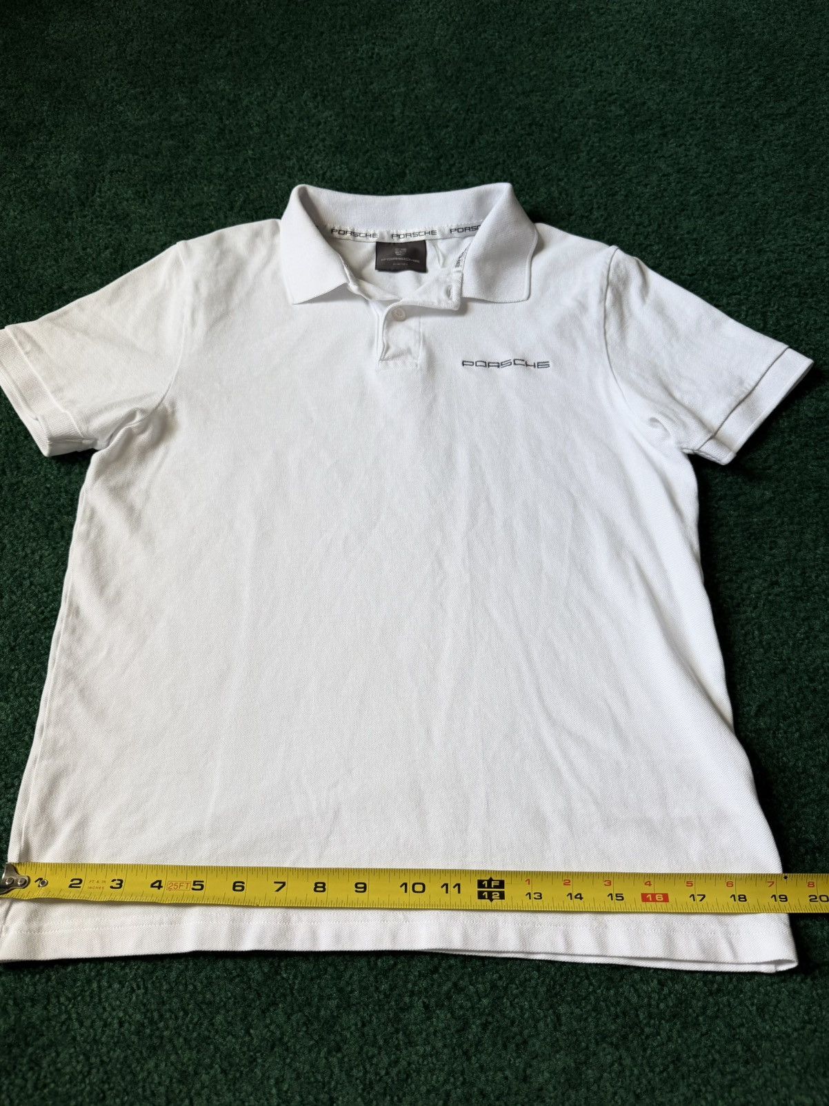 Porsche Design Porsche Men's Polo Shirt – White (Size S) Size US S / EU 44-46 / 1 - 4 Thumbnail