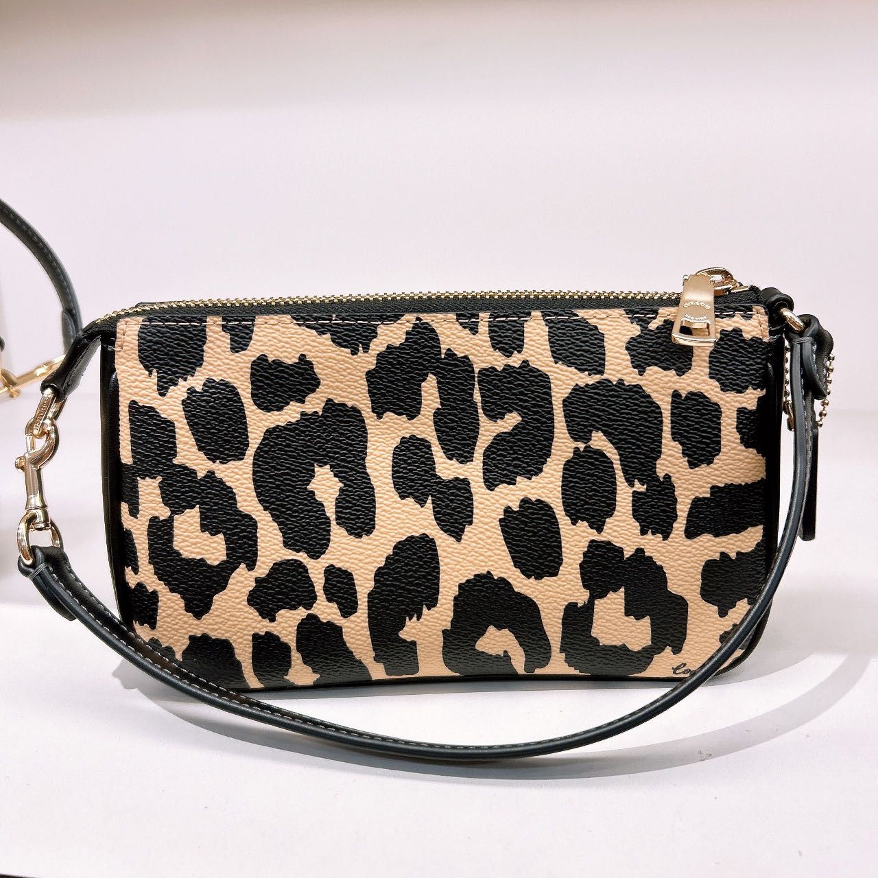 Coach Nolita 19 With Leopard Print CW403 Size ONE SIZE - 4 Thumbnail