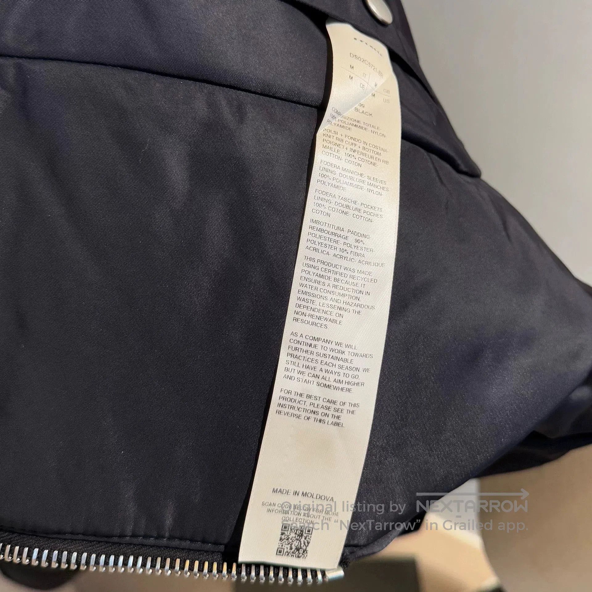 Rick Owens Drkshdw rare oversized black cotton jacket. Size M / US 6-8 / IT 42-44 - 7 Thumbnail