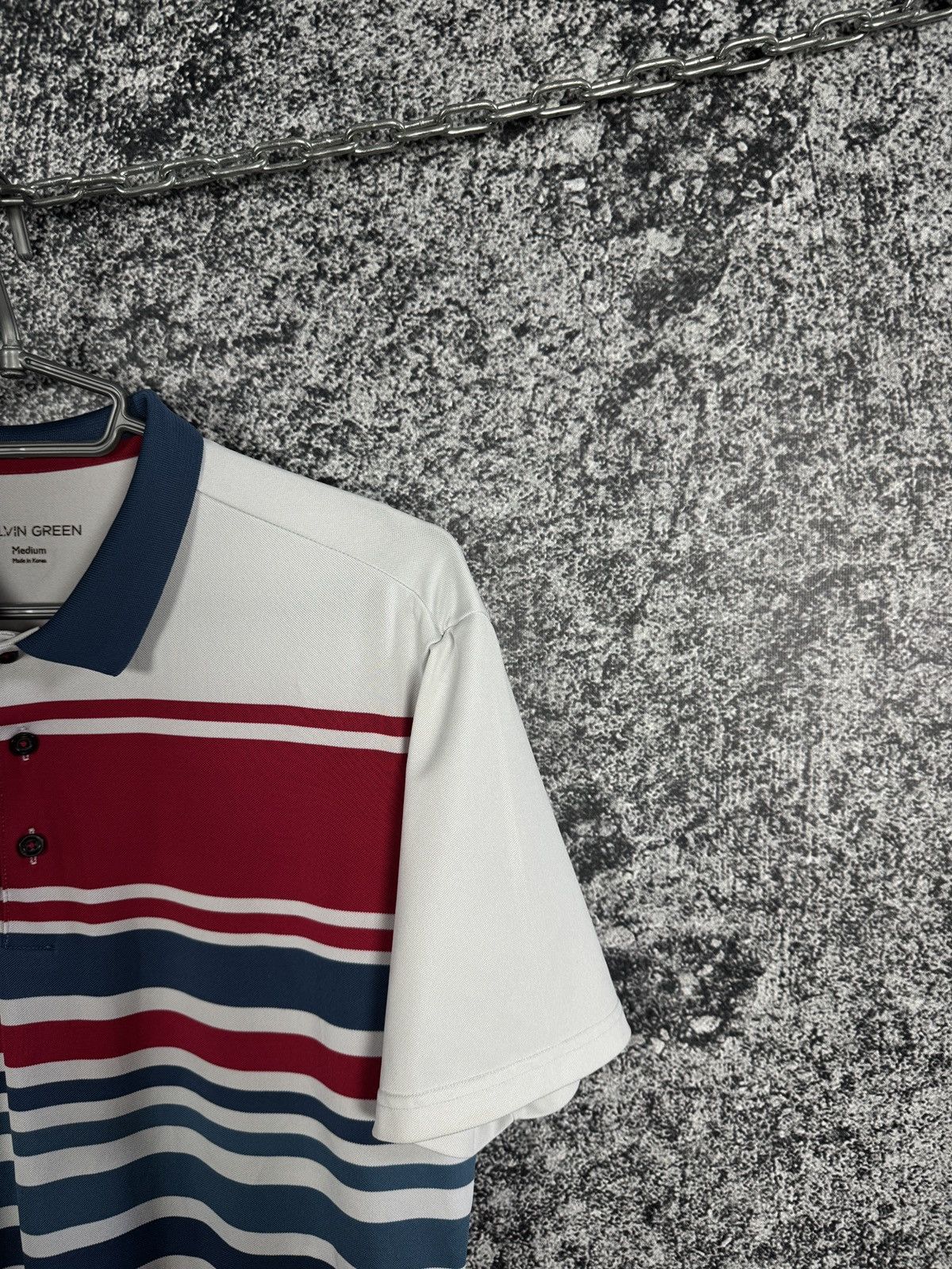 Galvin Green Galvin Green Short Sleeve Polo Shirt Golf Made in Korea Sz M Size US M / EU 48-50 / 2 - 2 Thumbnail