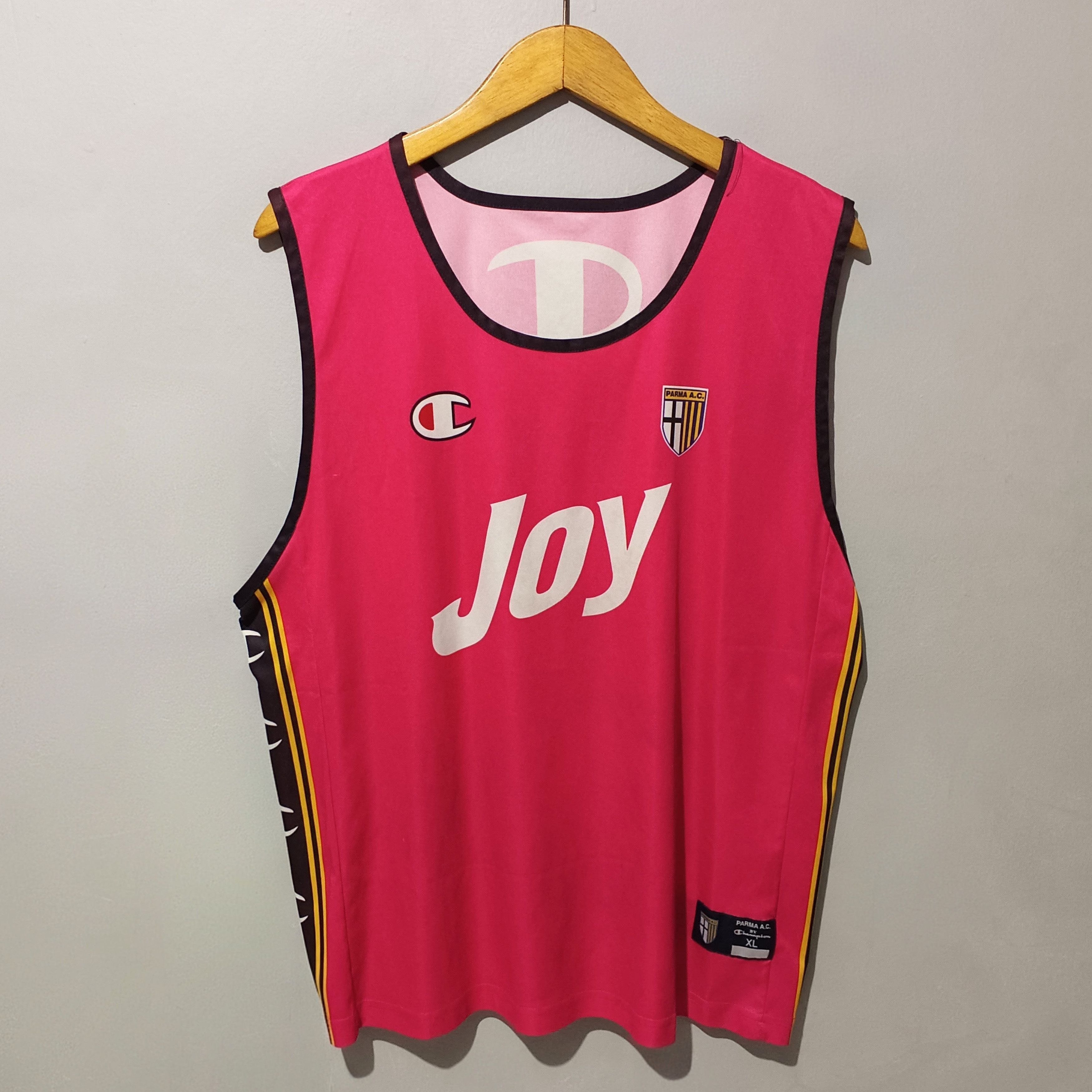 Champion Parma Calcio 2001-2002 Training Vest Jersey Size US XL / EU 56 / 4 - 1 Thumbnail