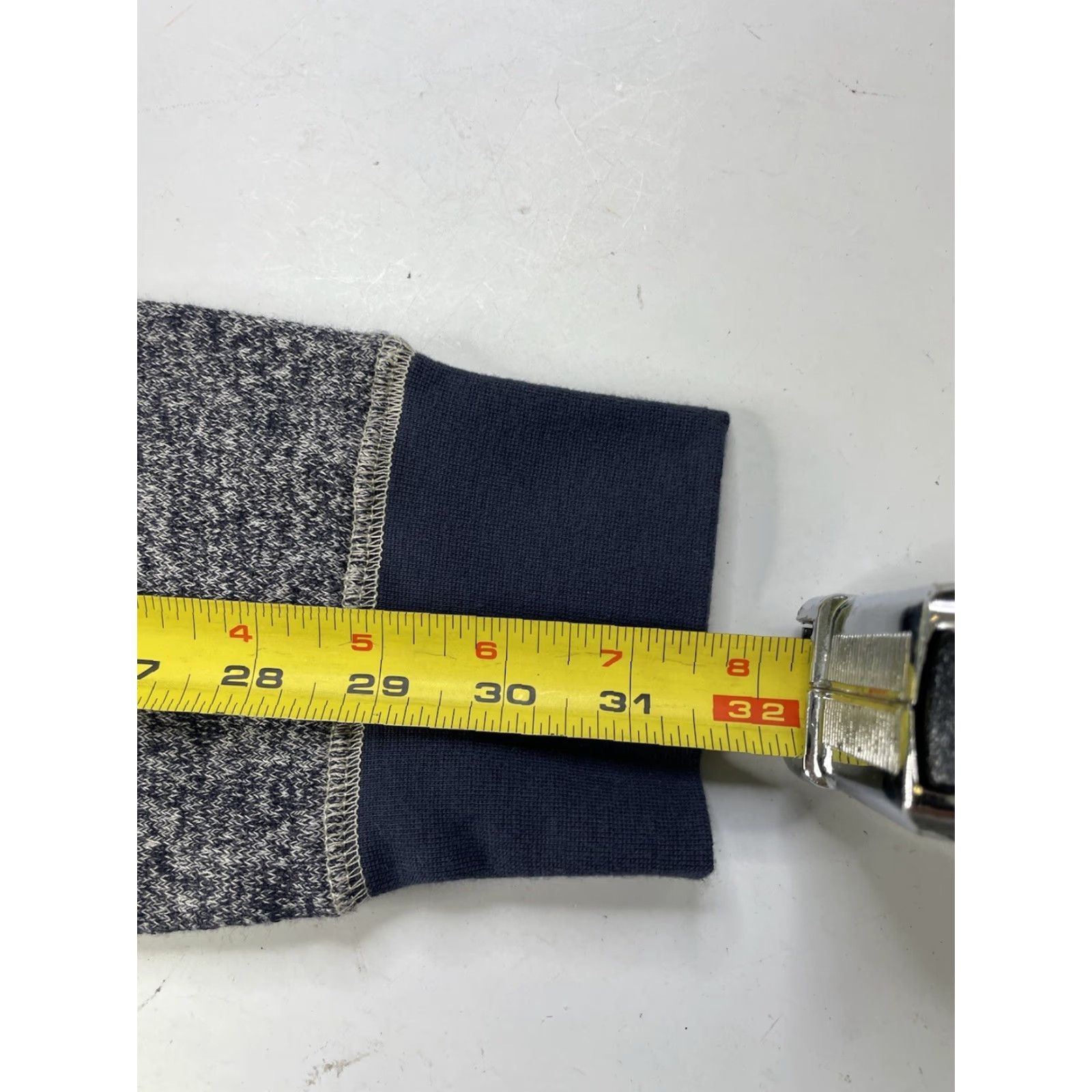 Wallace & Barnes Wallace & Barnes Henley Shirt Mens M Blue Cotton Blend Long Sleeve Heather Terry Button-Up Size US M / EU 48-50 / 2 - 4 Thumbnail