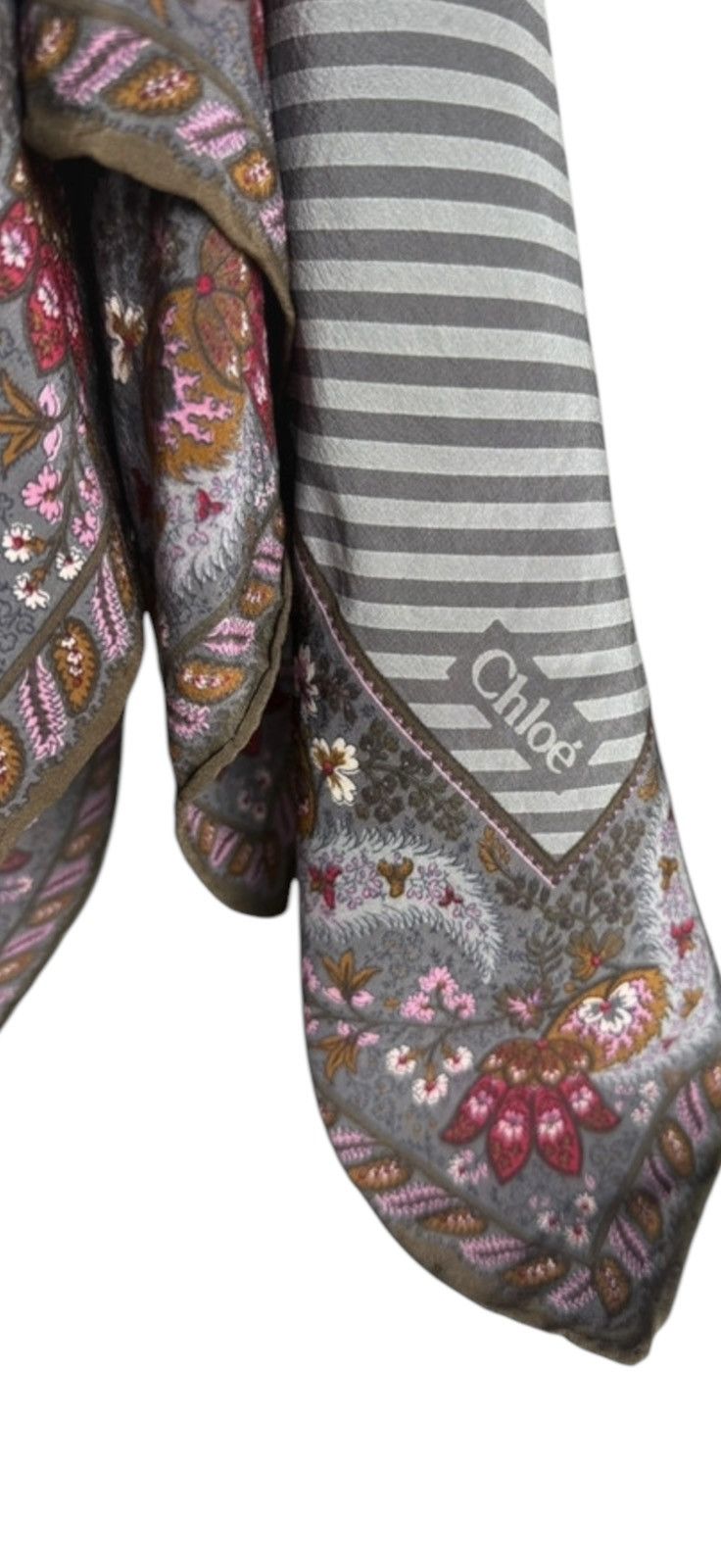 Chloe Chloe scarf 100% Silk Size ONE SIZE - 6 Thumbnail