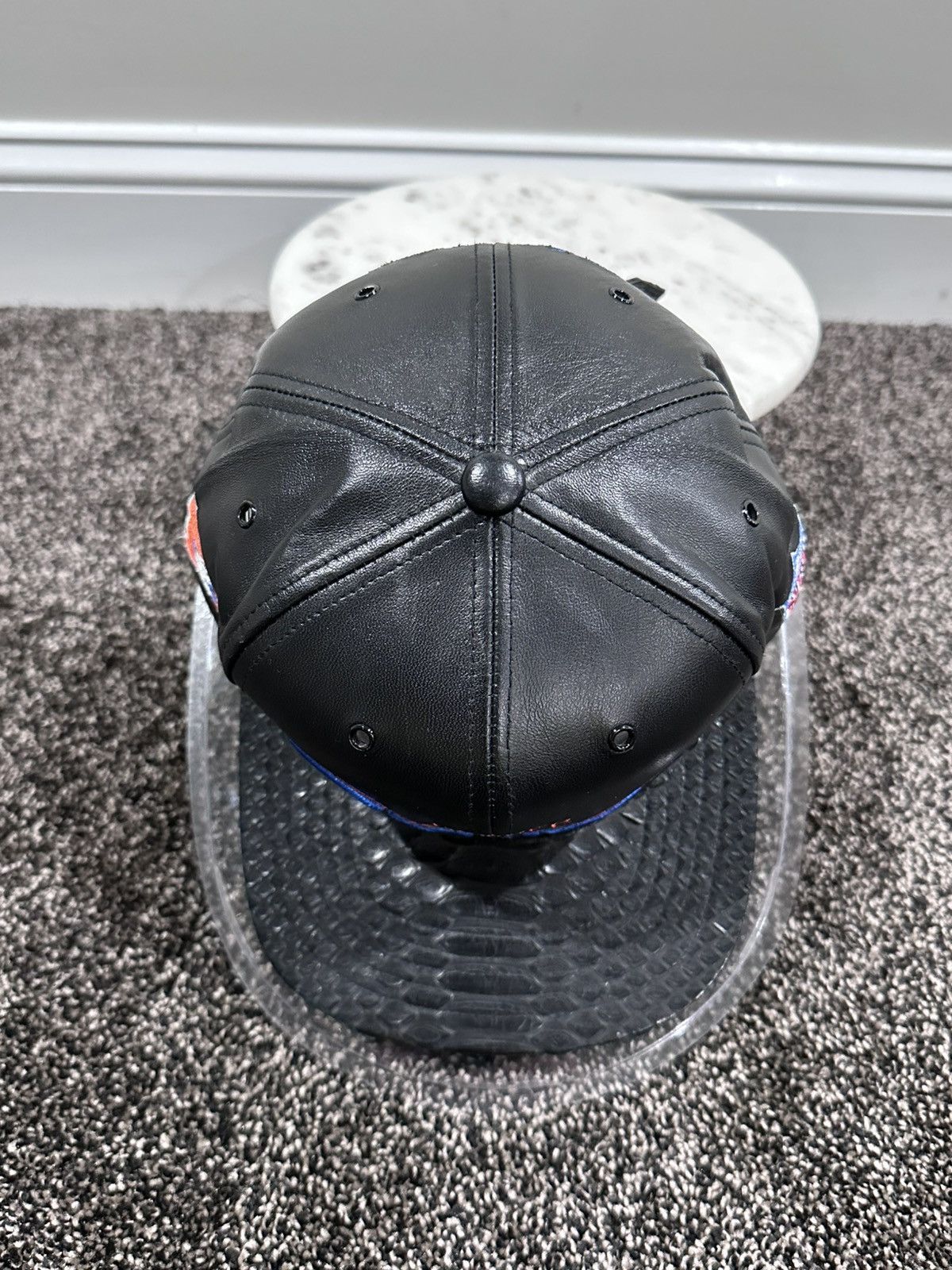 Just Don Just Don x Mitchell & Ness NFL Denver Broncos Leather Hat Size ONE SIZE - 5 Thumbnail