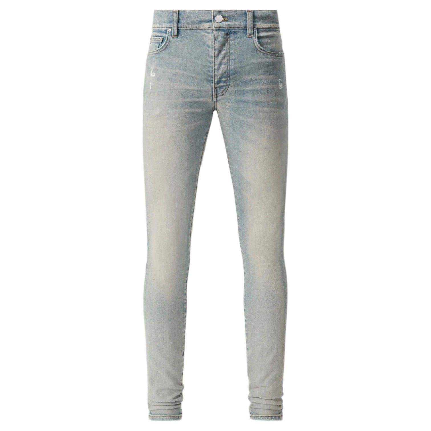 Amiri Stack Jeans Lightwash Size US 33 - 1 Thumbnail