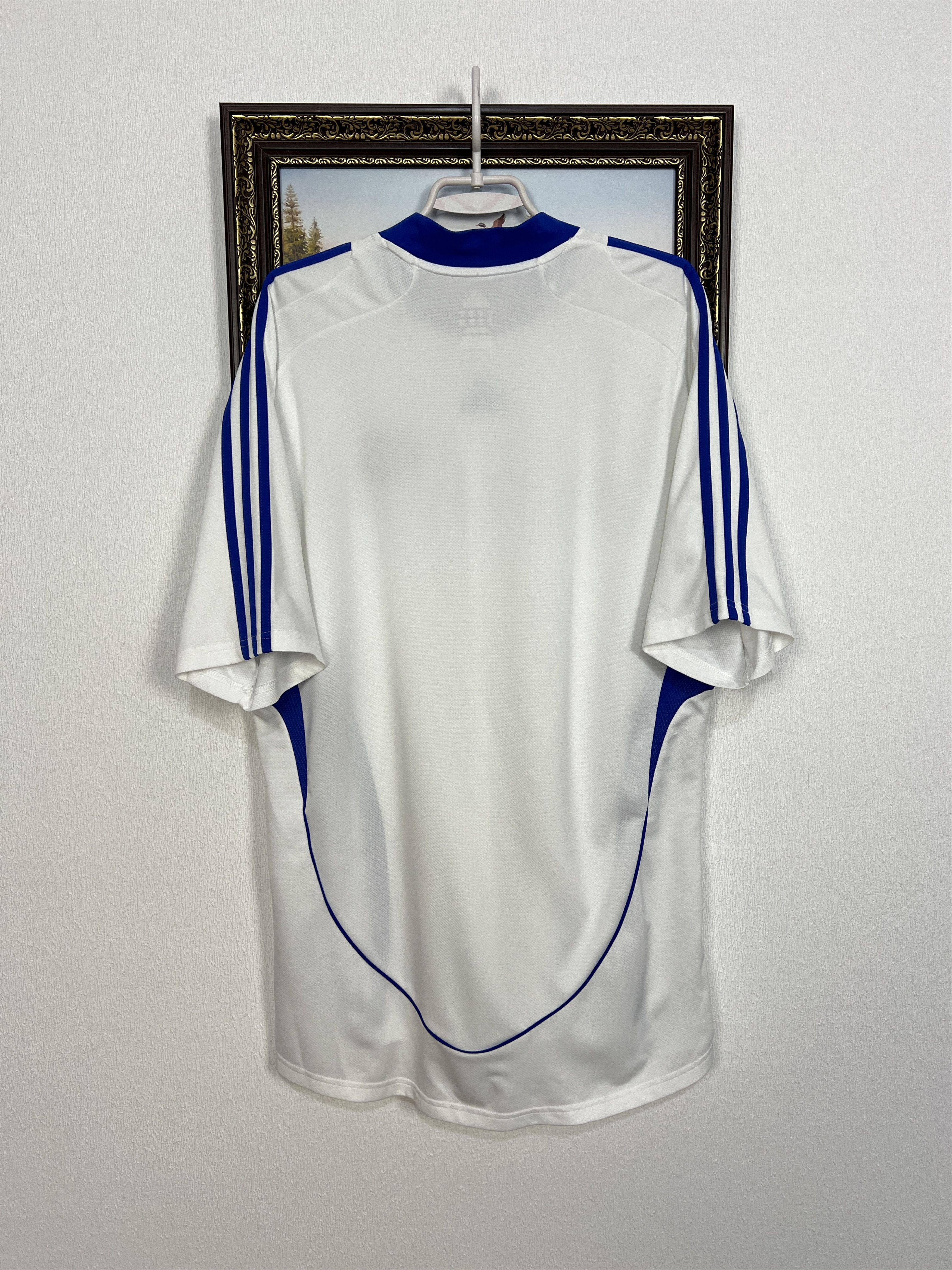 Adidas Finland Home football shirt 2008 Soccer Adidas Jersey Trikot Size US XL / EU 56 / 4 - 8 Thumbnail