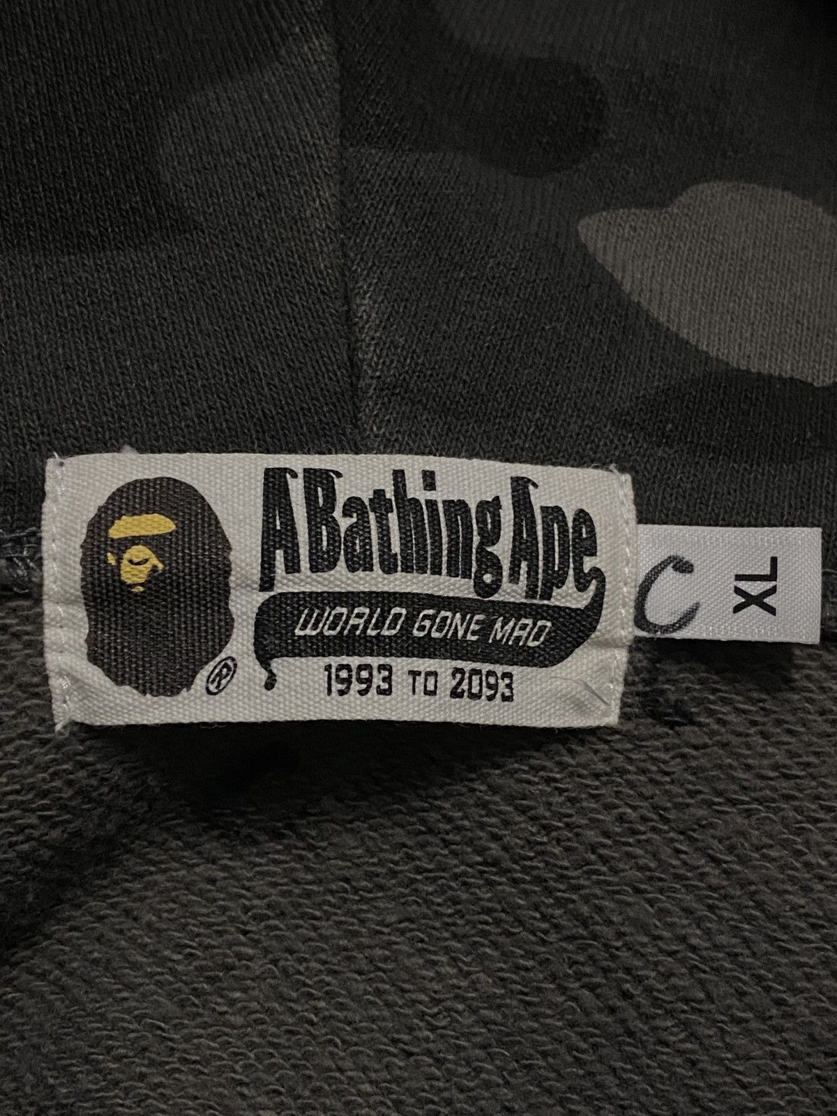Bape STEAL - BAPE HEAD FULL ZIP BLACK CAMO HOODIE Size US XL / EU 56 / 4 - 11 Thumbnail