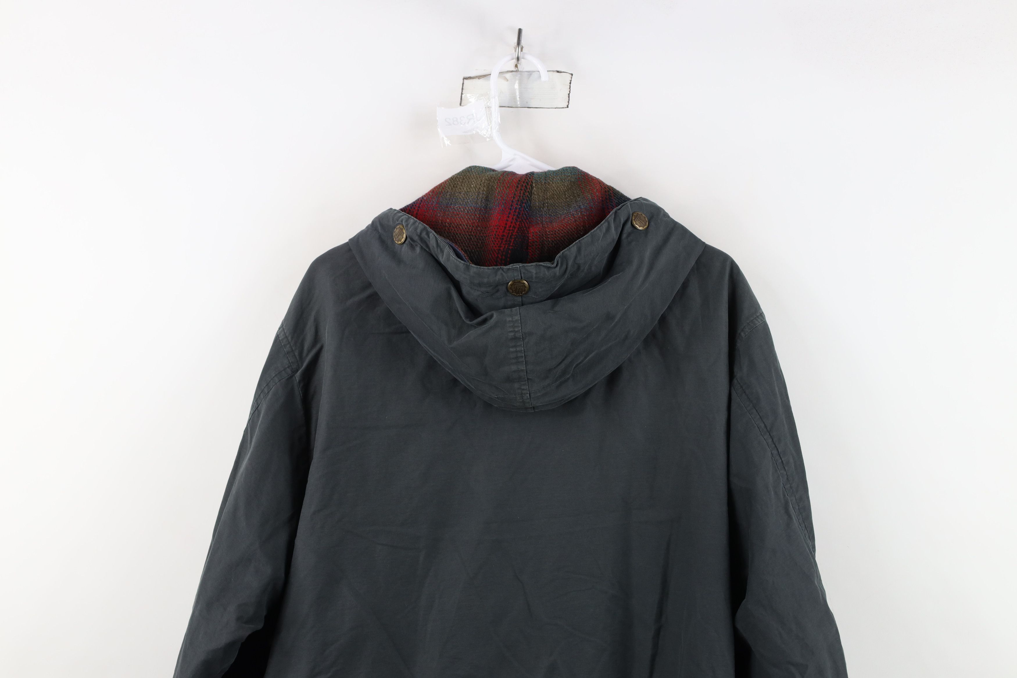Gap × Vintage Vintage 90s Gap Lined Hooded Military Field Parka Jacket Size US XS / EU 42 / 0 - 15 Thumbnail