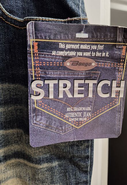 Other VTG Bongo Stretch Flare Jeans Size 11 NWT Size 34" / US 12 / IT 48 - 6 Thumbnail