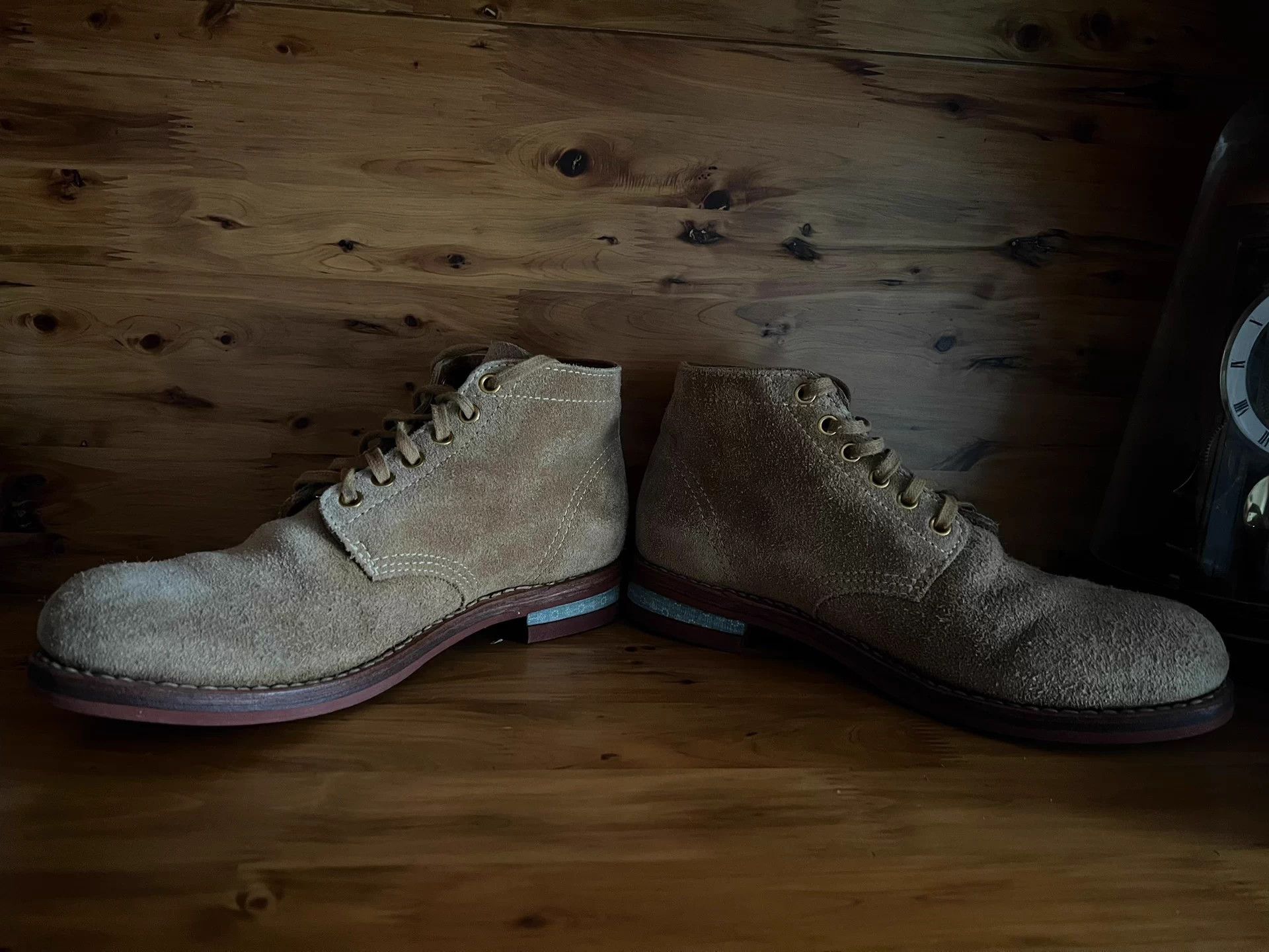 Visvim visvim 14ss brigadier LT.Brown floral heel 9/42.5 Size US 9.5 / EU 42-43 - 6 Thumbnail