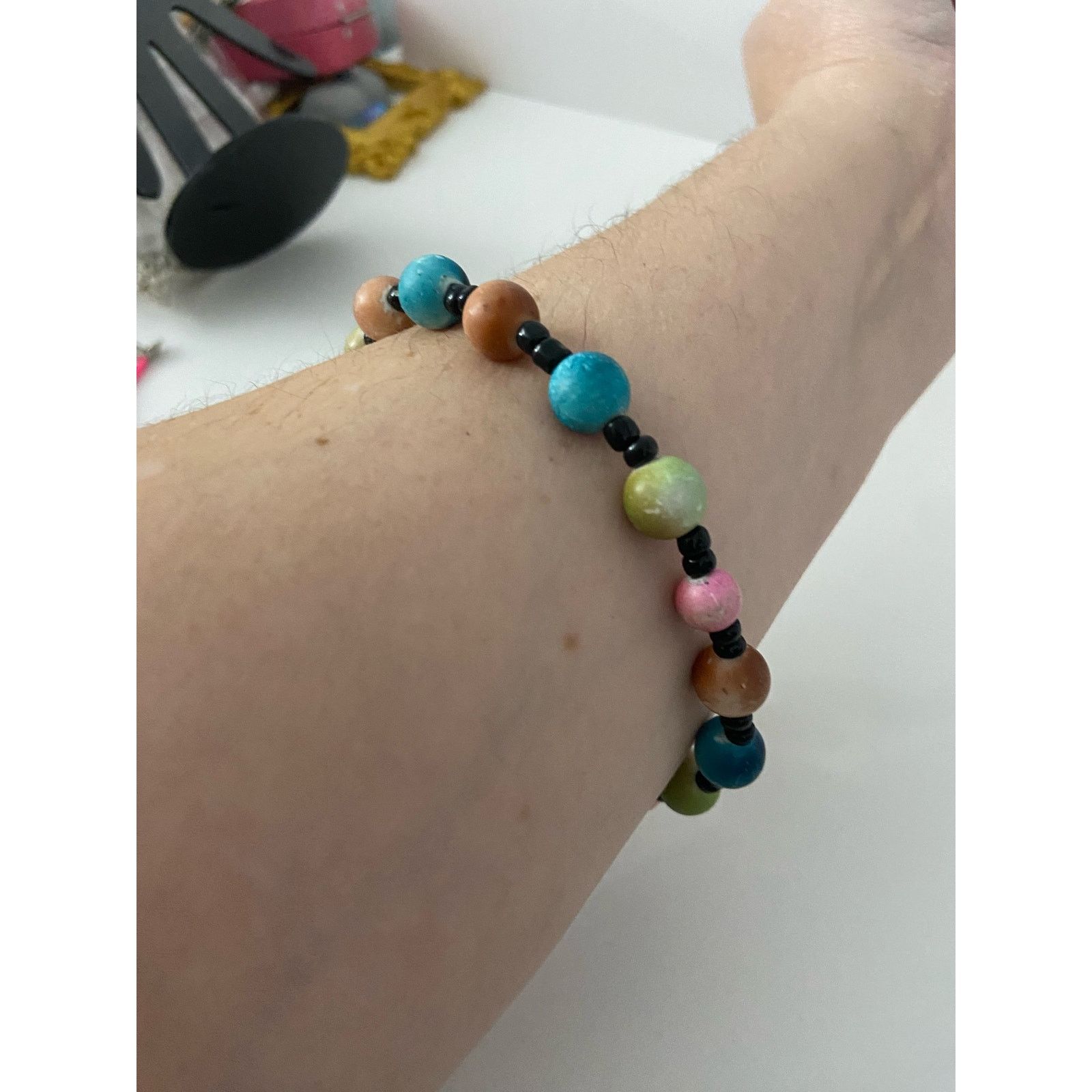 Handmade Handmade colorful bead bracelet Size ONE SIZE - 2 Thumbnail