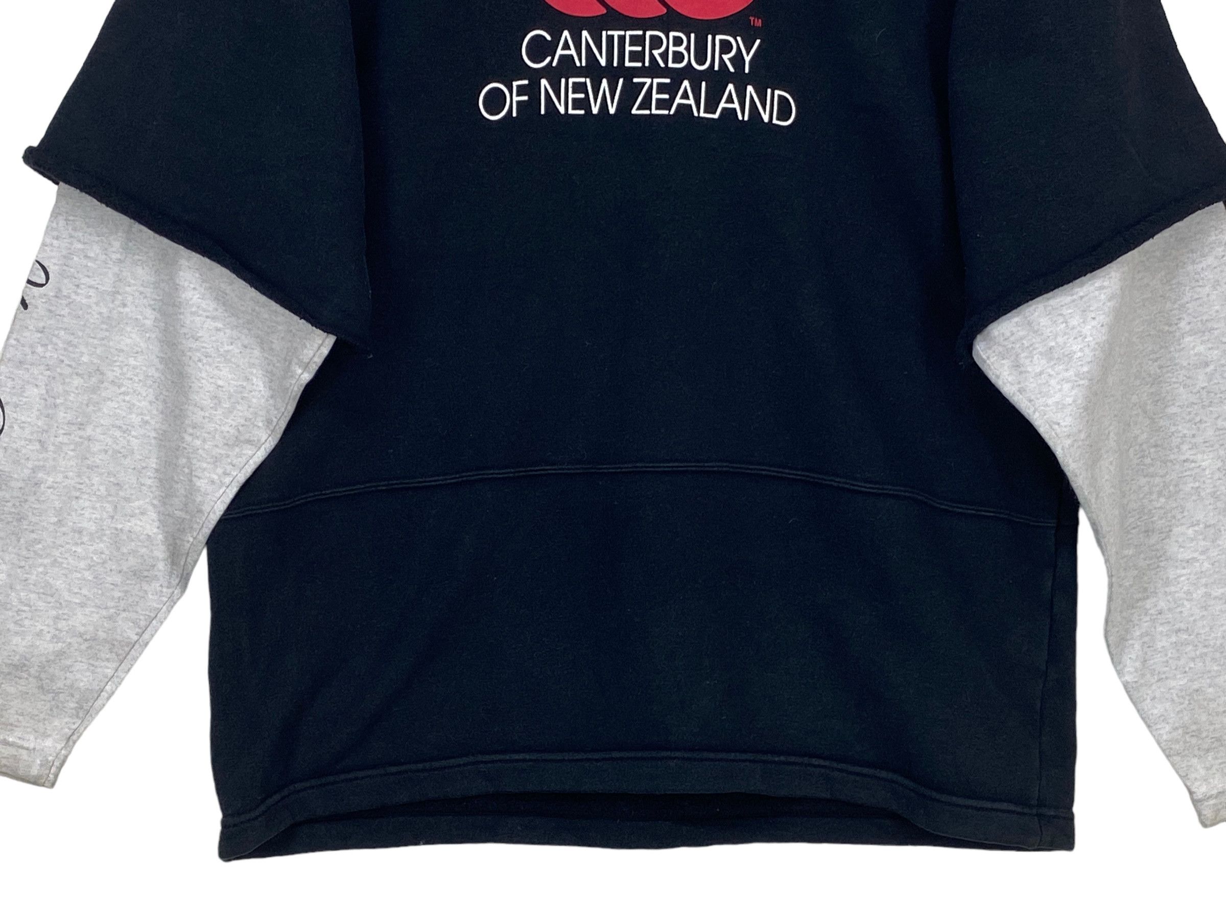 Canterbury of New Zealand × Vintage Canterbury of New Zealand Rugby Two Tone Sweater Pullover Size US S / EU 44-46 / 1 - 5 Thumbnail