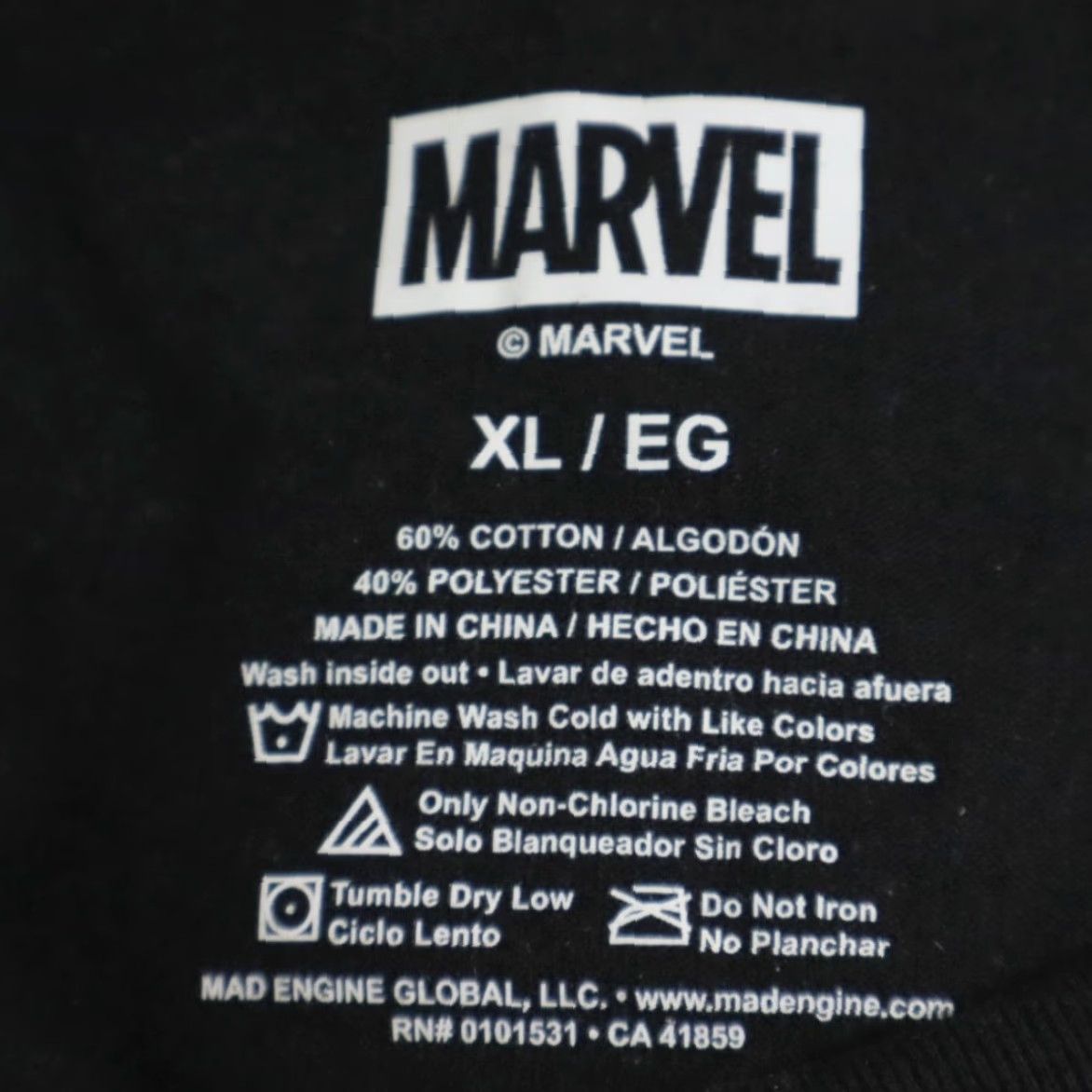 Vintage Marvel Venom Screen Print Solid T-Shirt Black Men's XL Shirt Mens XL Venom Screen Print Marvel Shirt Black Size US XL / EU 56 / 4 - 5 Thumbnail