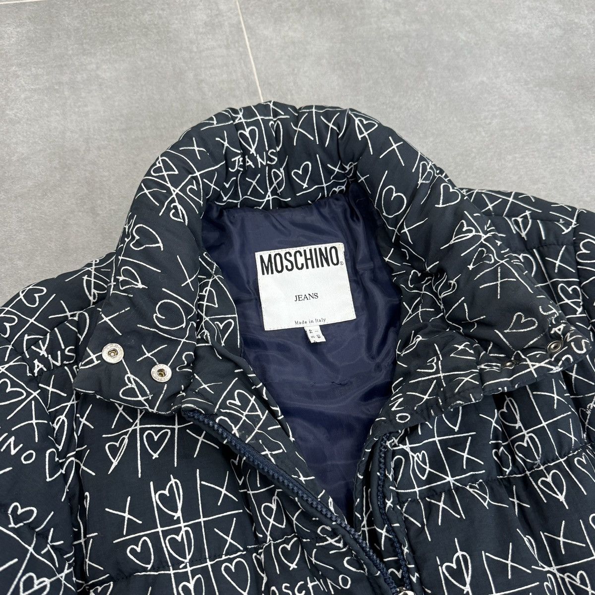 Moschino Vintage Moschino Jeans Monogram Logo Women Insulated Jacket Size M / US 6-8 / IT 42-44 - 11 Thumbnail