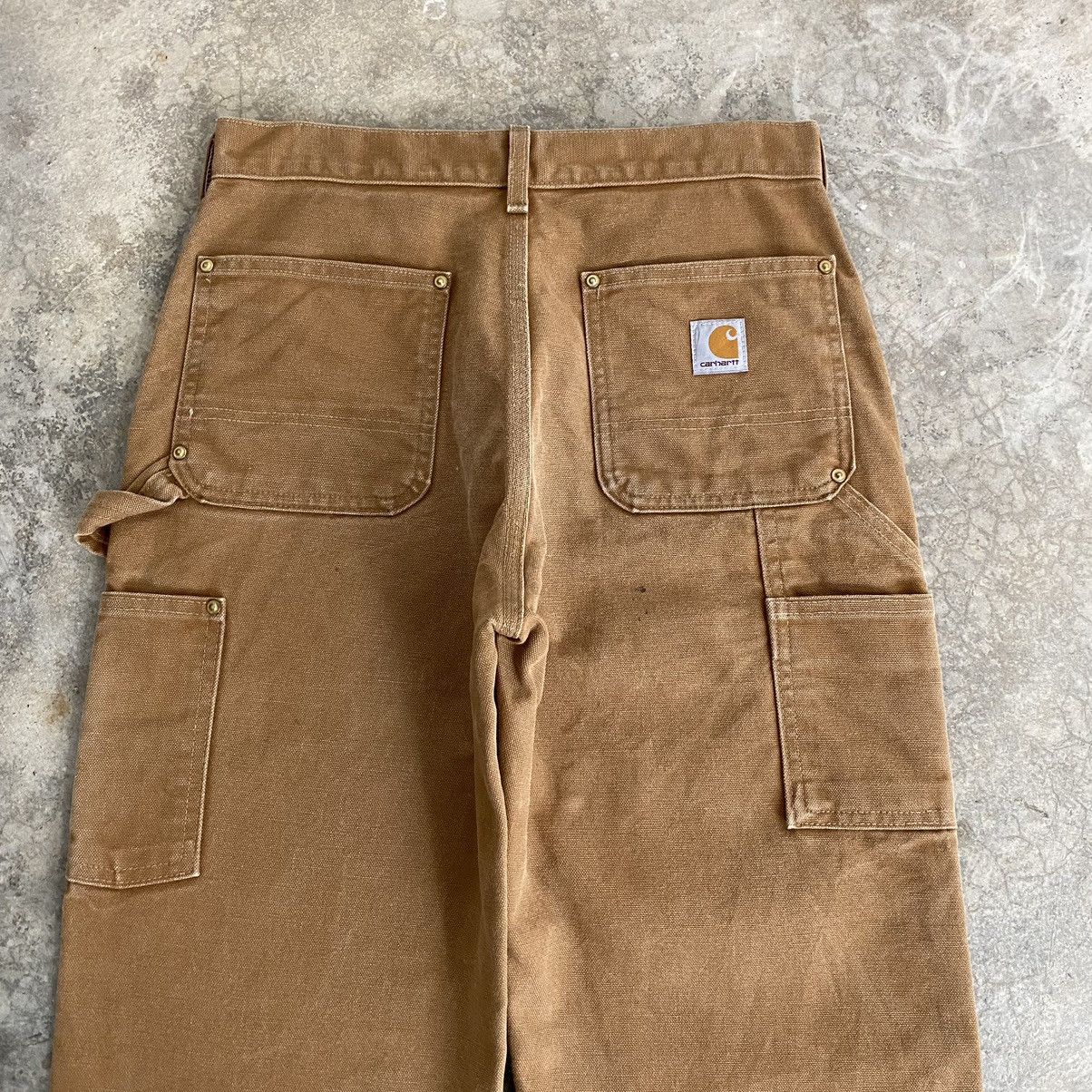 Carhartt Vintage Carhartt Double Knee Tan Dirty Carpenter Pants Size US 28 / EU 44 - 15 Thumbnail